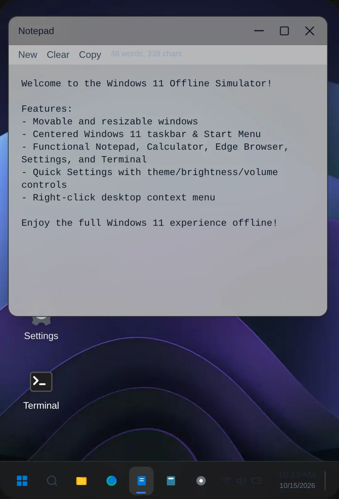 Windows 11 Simulator cover