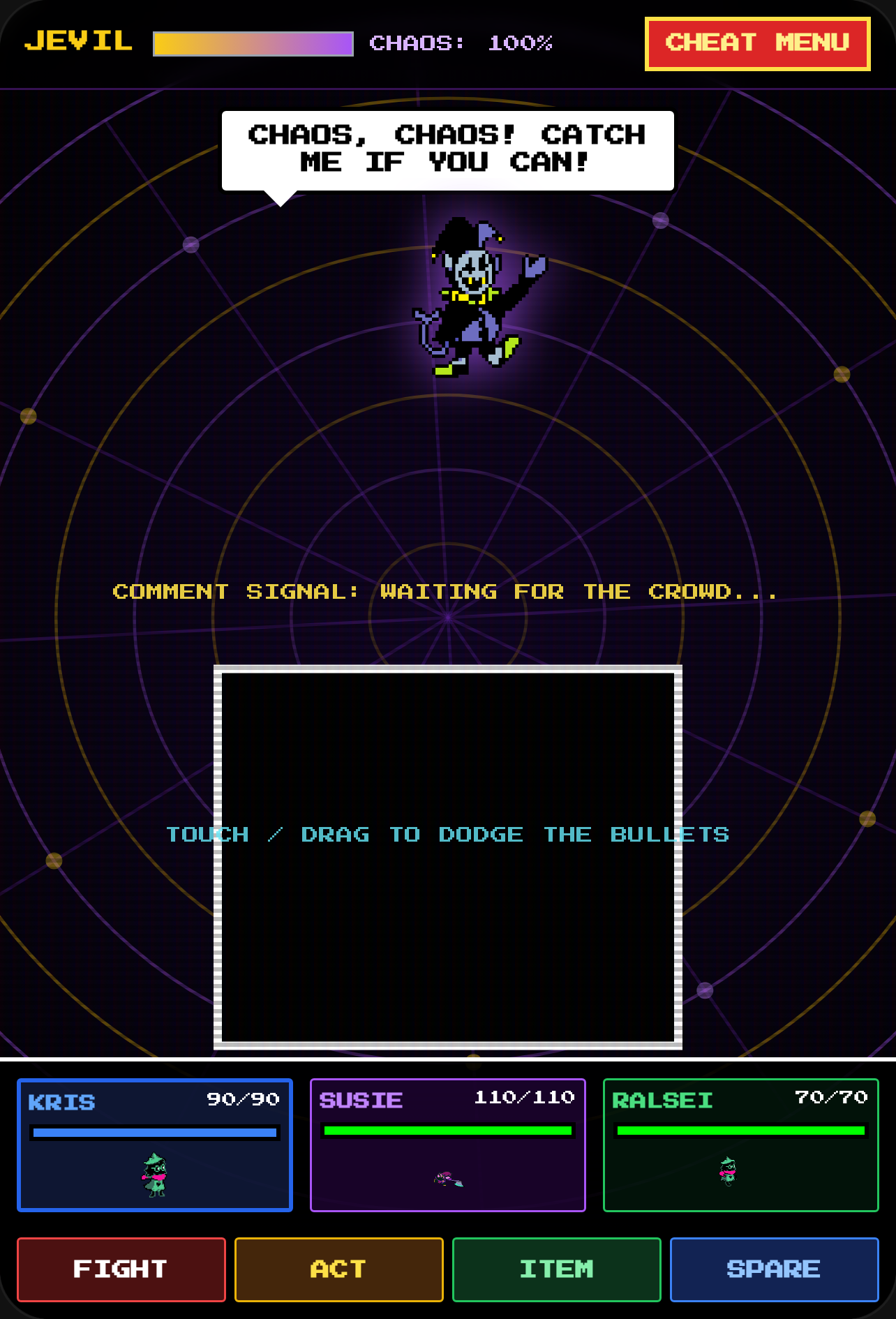 Jevil Boss Fight - Deltarune Anti-Cheat cover