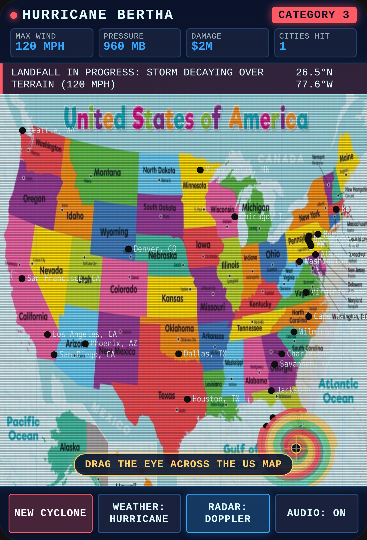 USA Weather Map cover