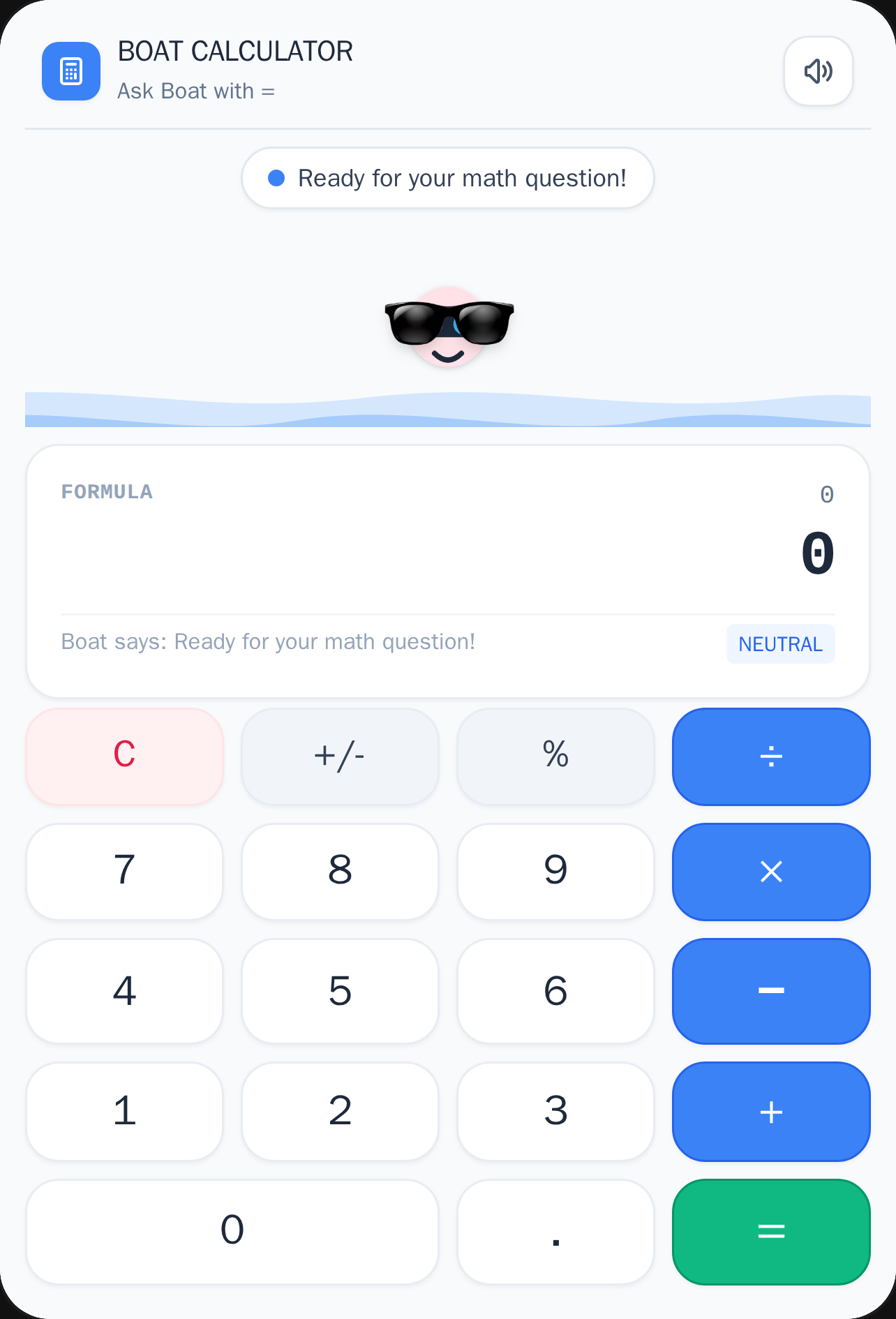 Boat Calculator cover
