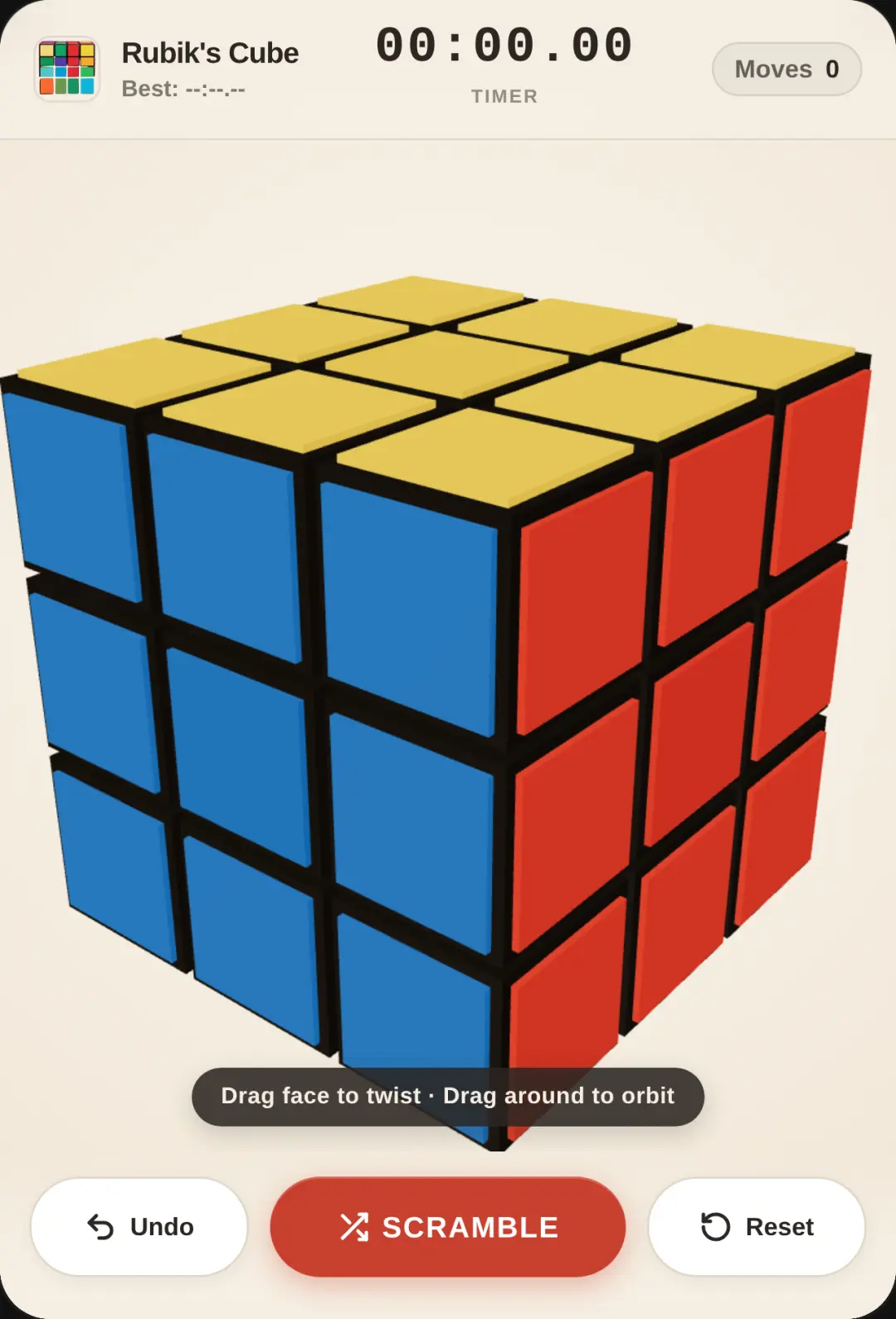 Rubik's Cube 3D cover