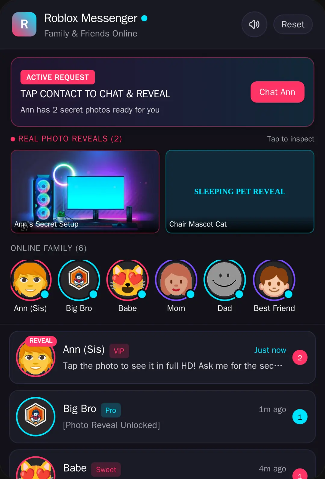 Roblox Family Messenger cover