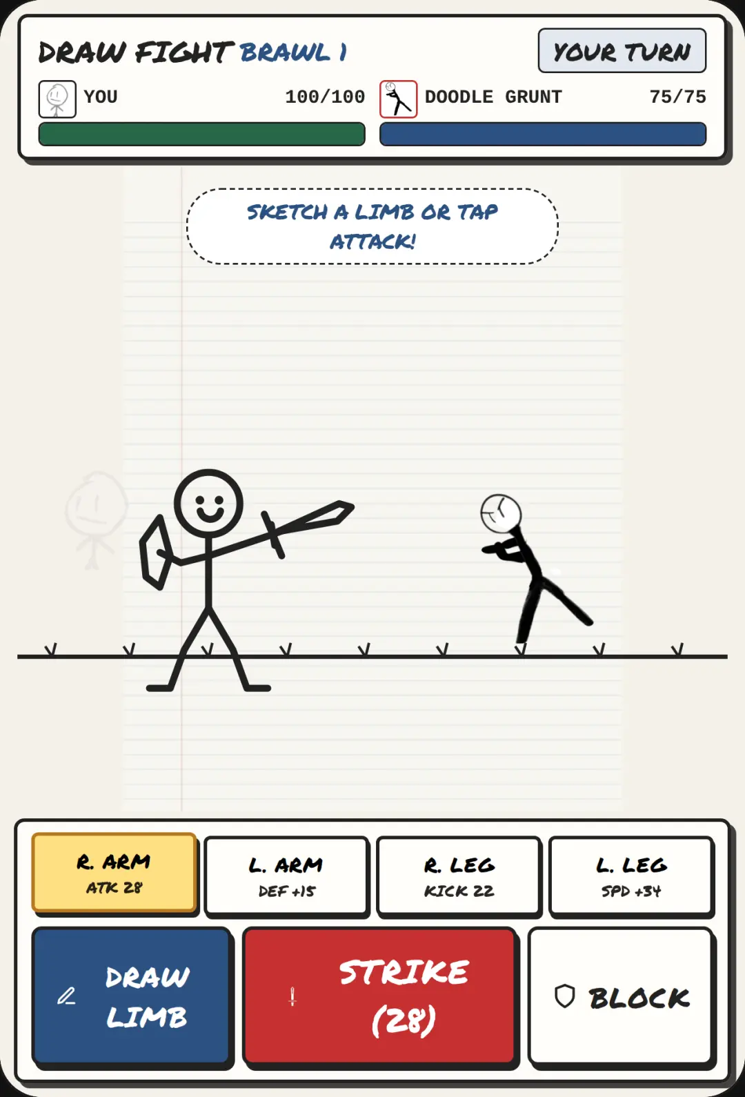 Draw Fight: Stick Brawl cover