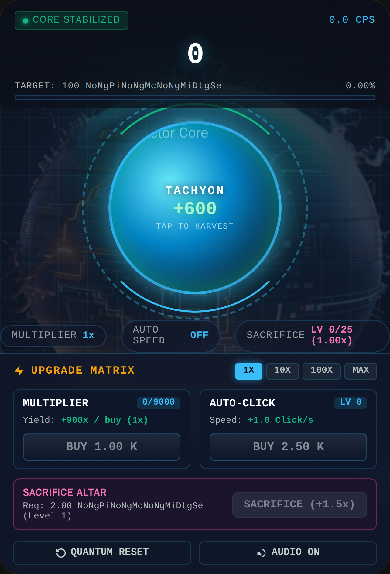 Tachyon Core: Incremental Accelerator cover