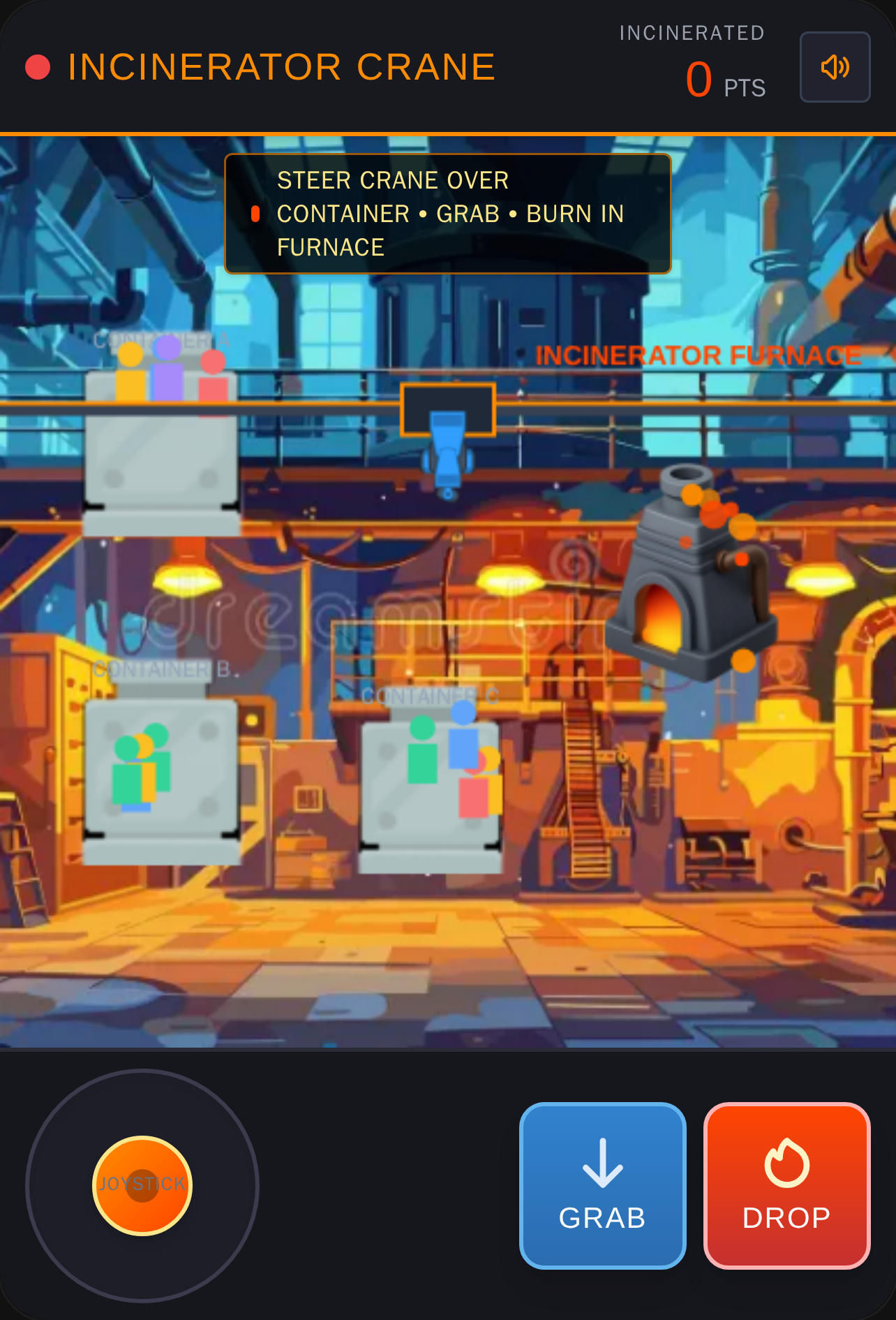 Incinerator Crane - Industrial Factory cover
