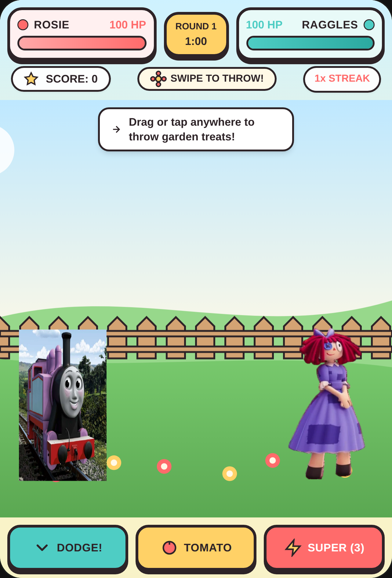 Rosie vs Raggles: Garden Rivalry cover