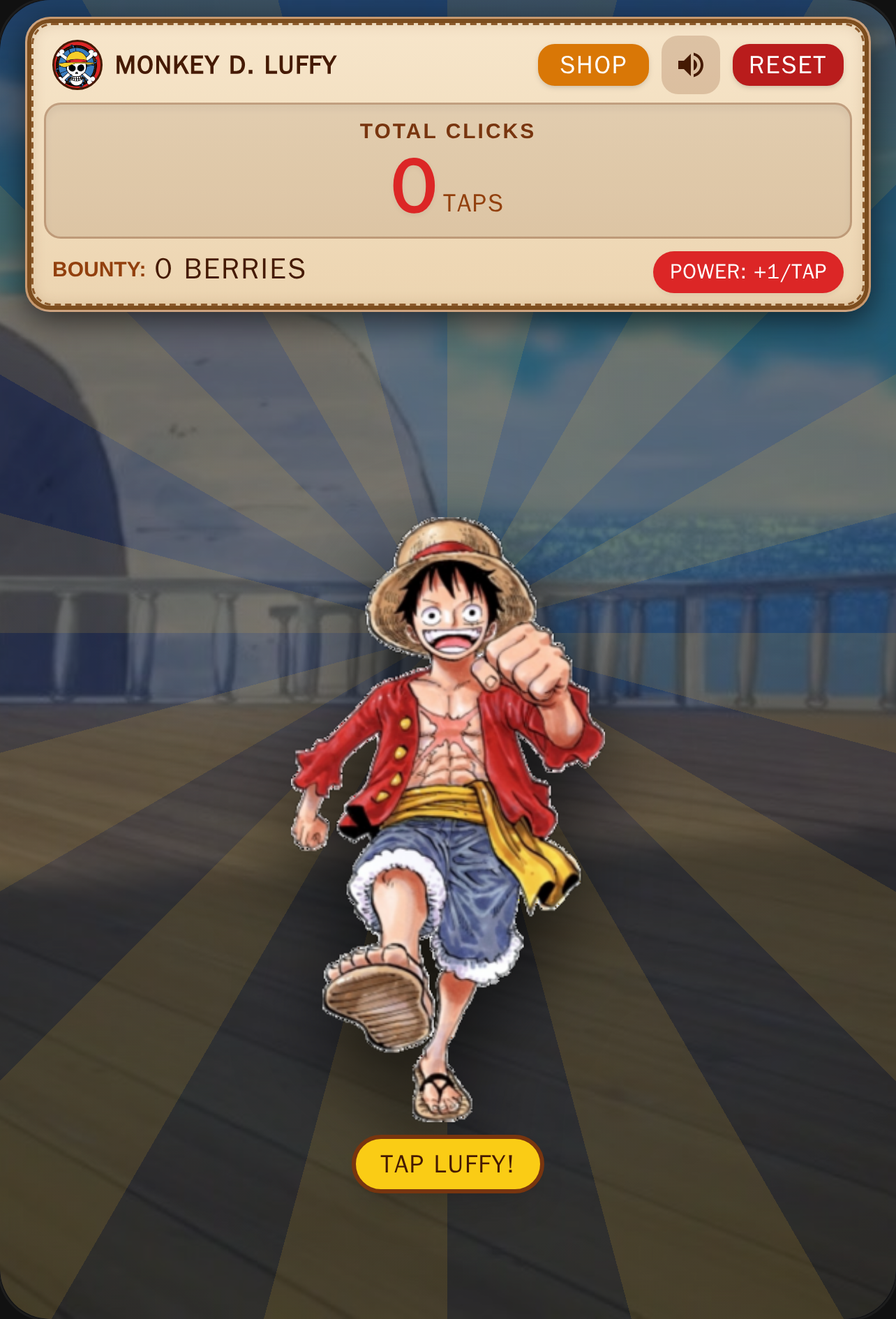 Luffy Clicker cover