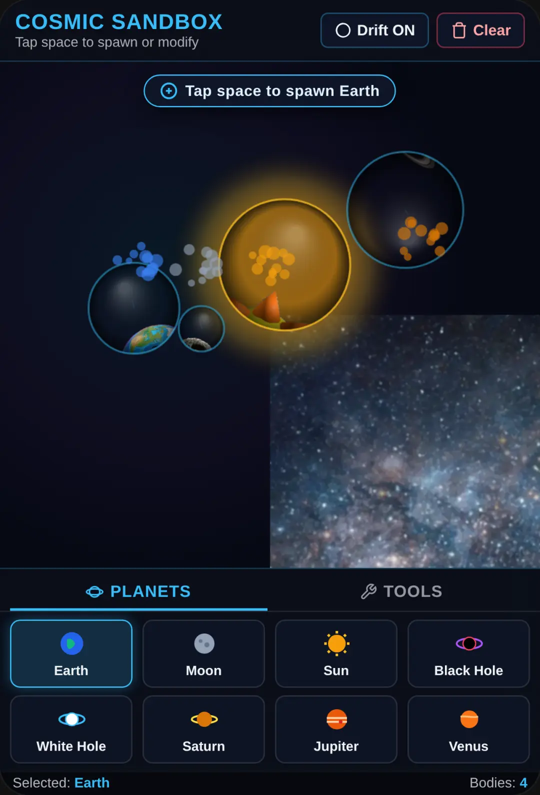 Cosmic Planet Sandbox cover