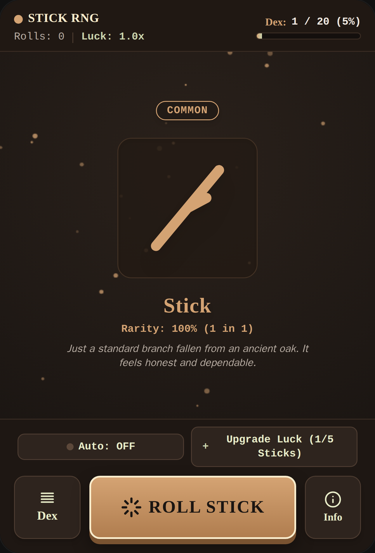 Stick RNG - The Ultimate Stick Collection cover