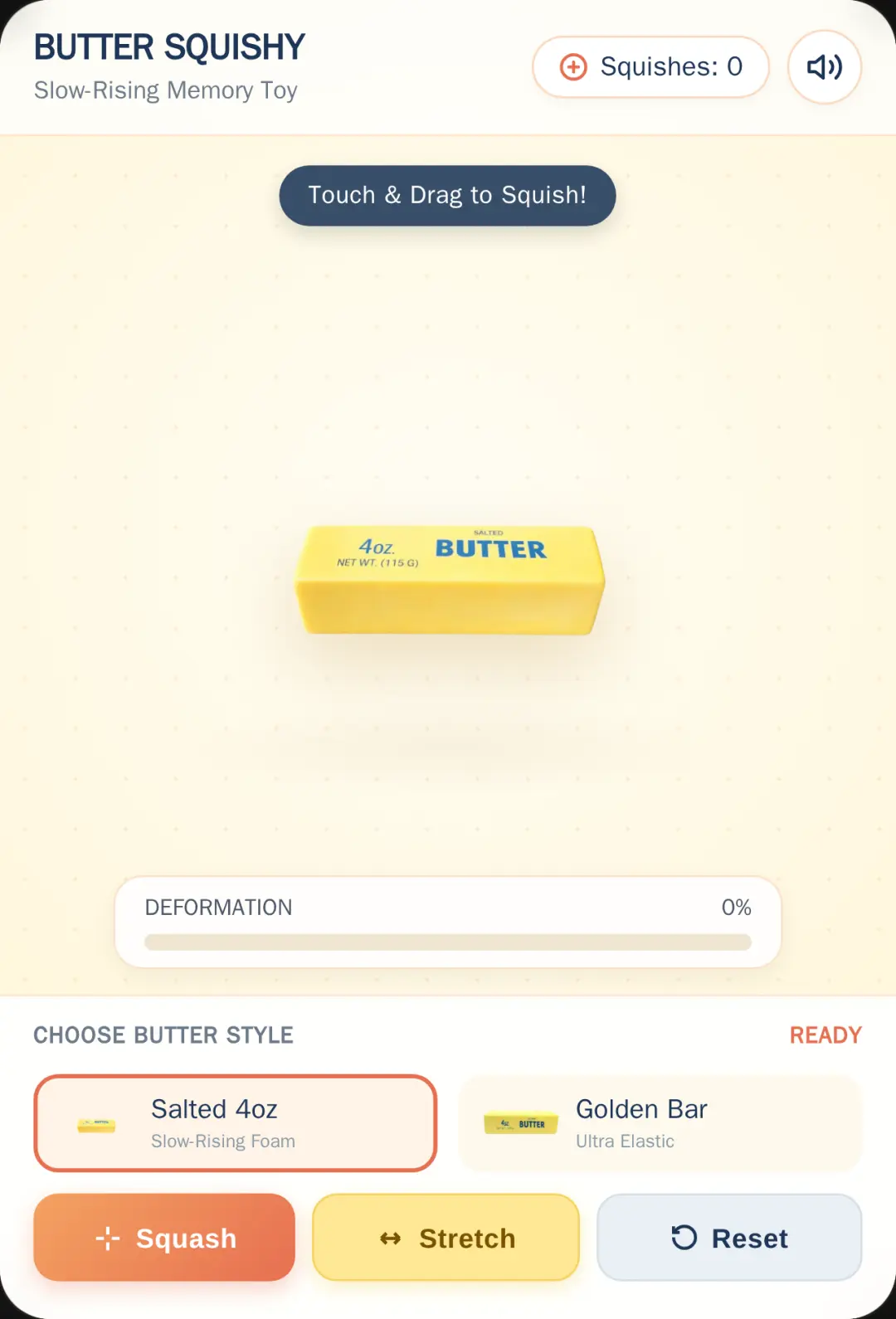 Butter Squishy Toy cover