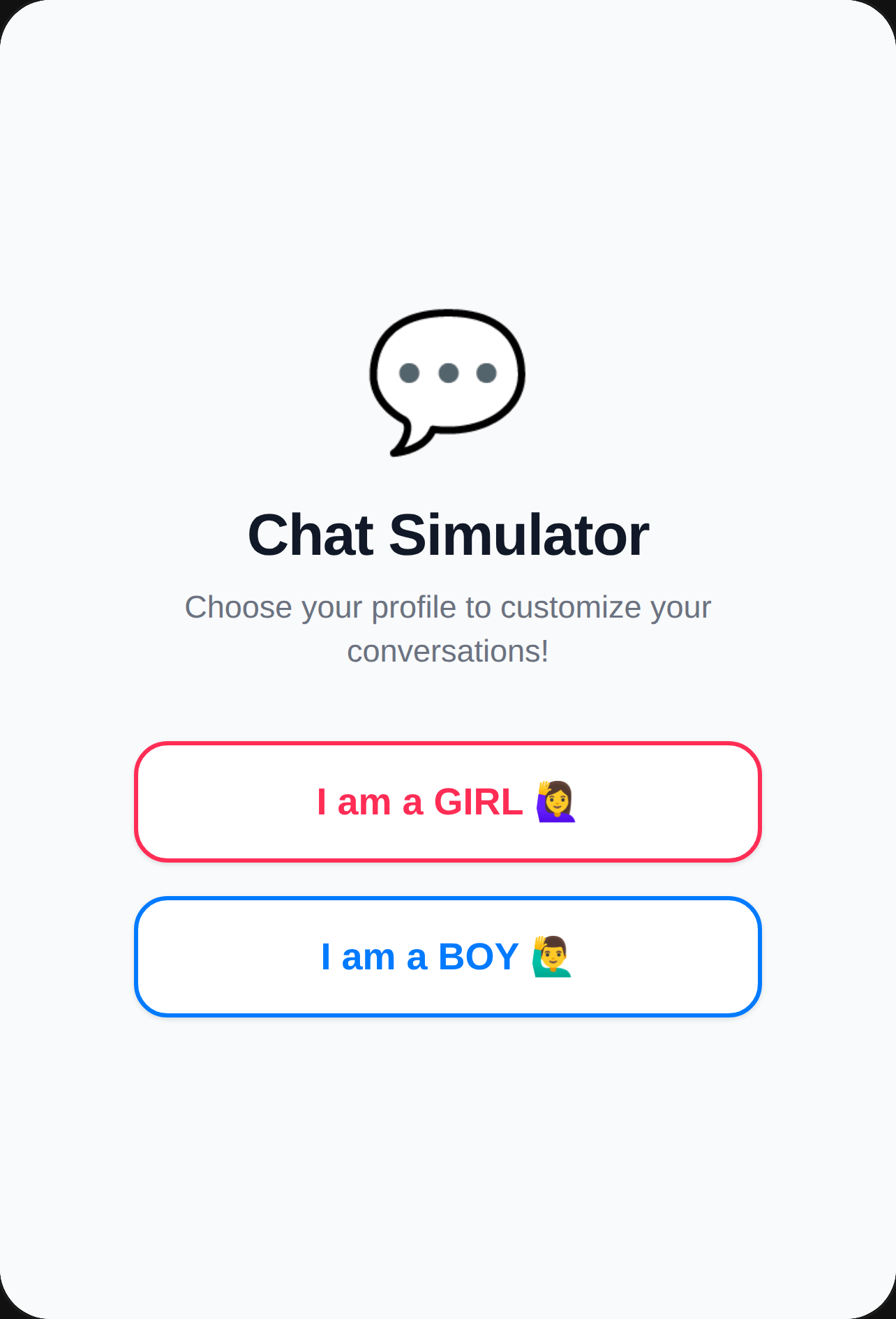 Chat Simulator cover