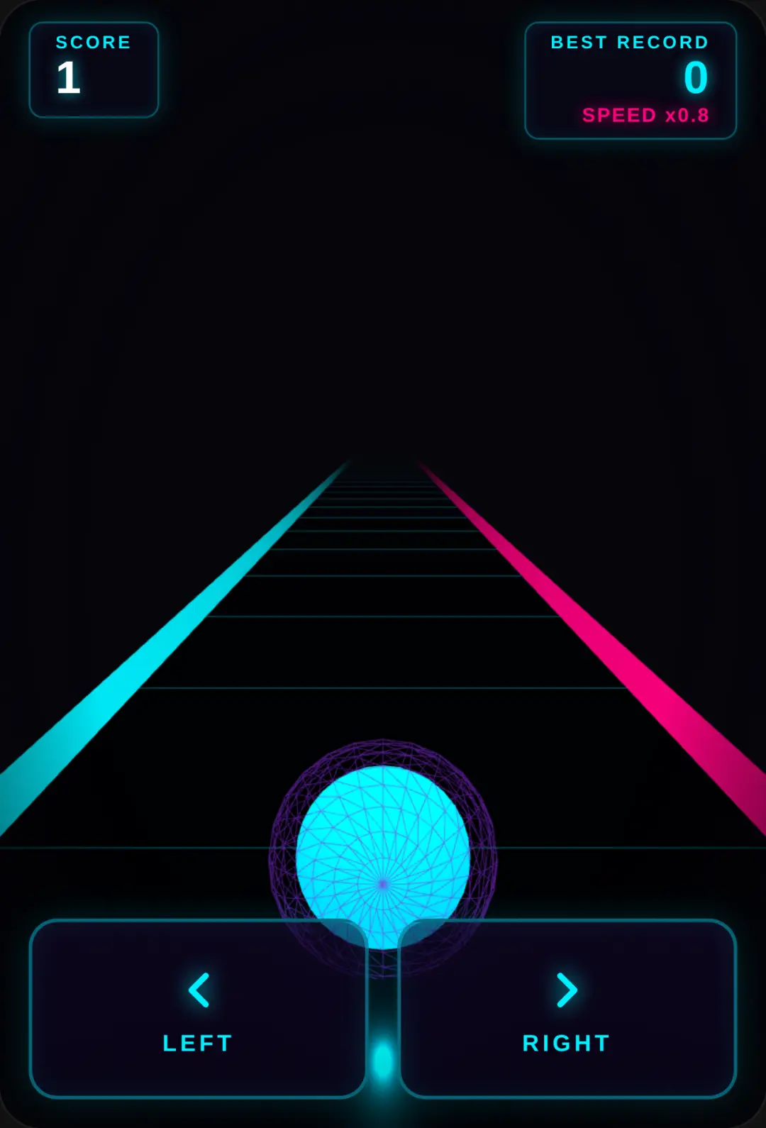 Neon Dodge game cover