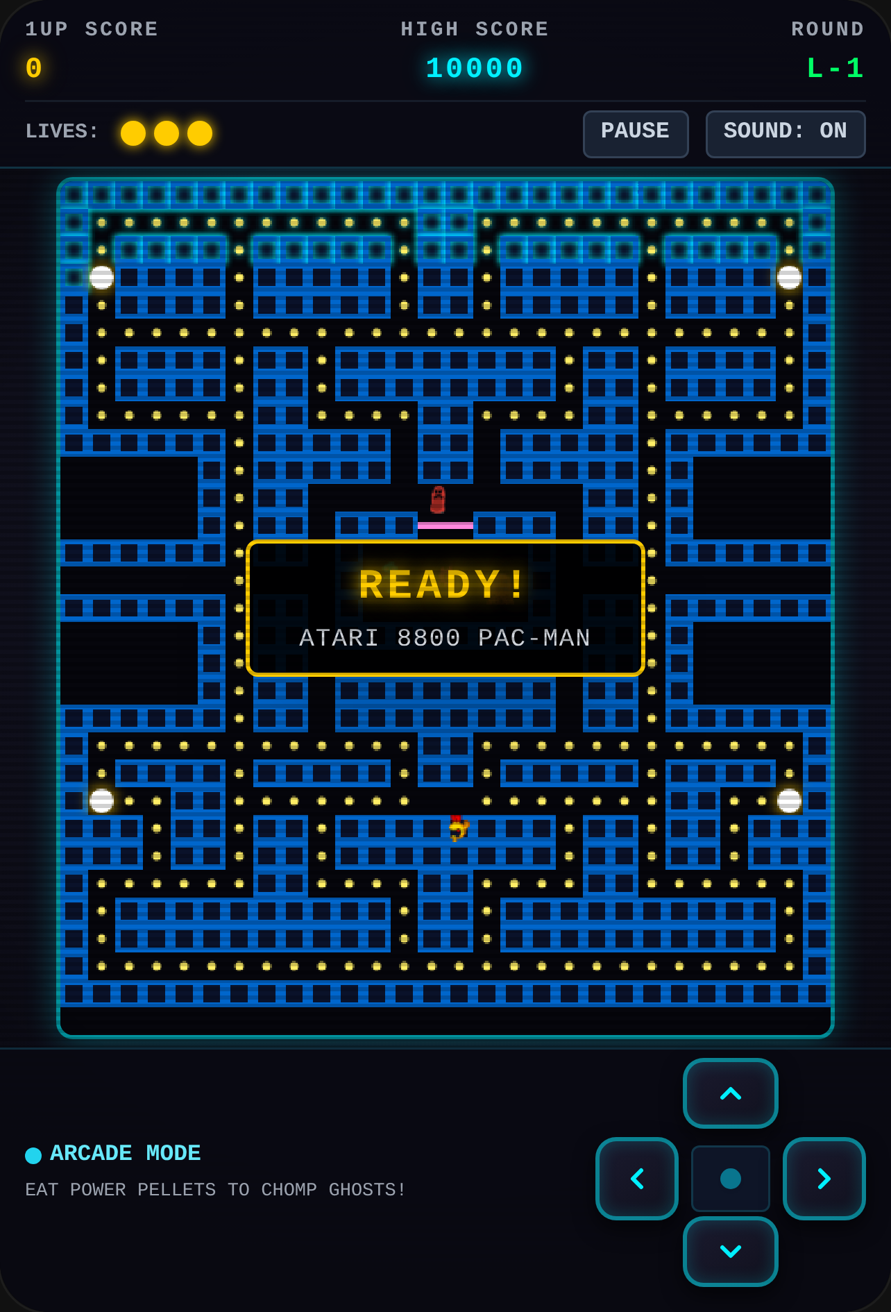 Atari 8800 Pac-Man cover