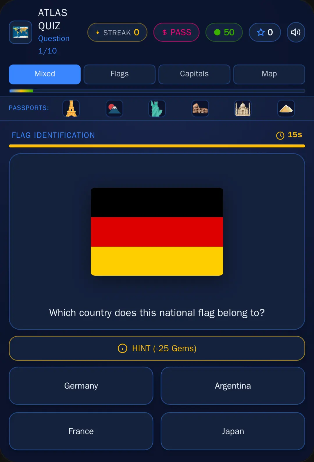 Country Quiz original cover