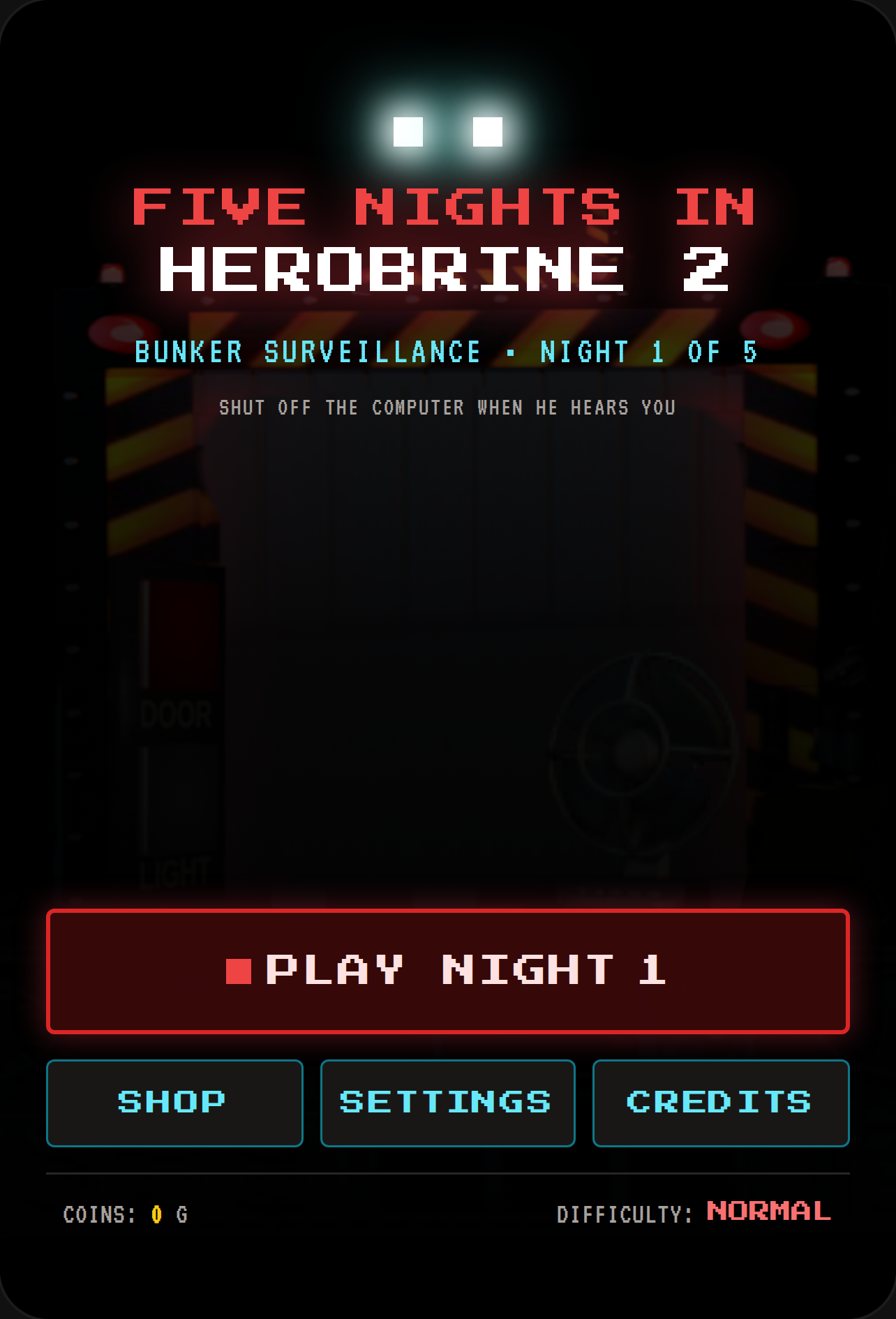 Five Nights in Herobrine 2 cover