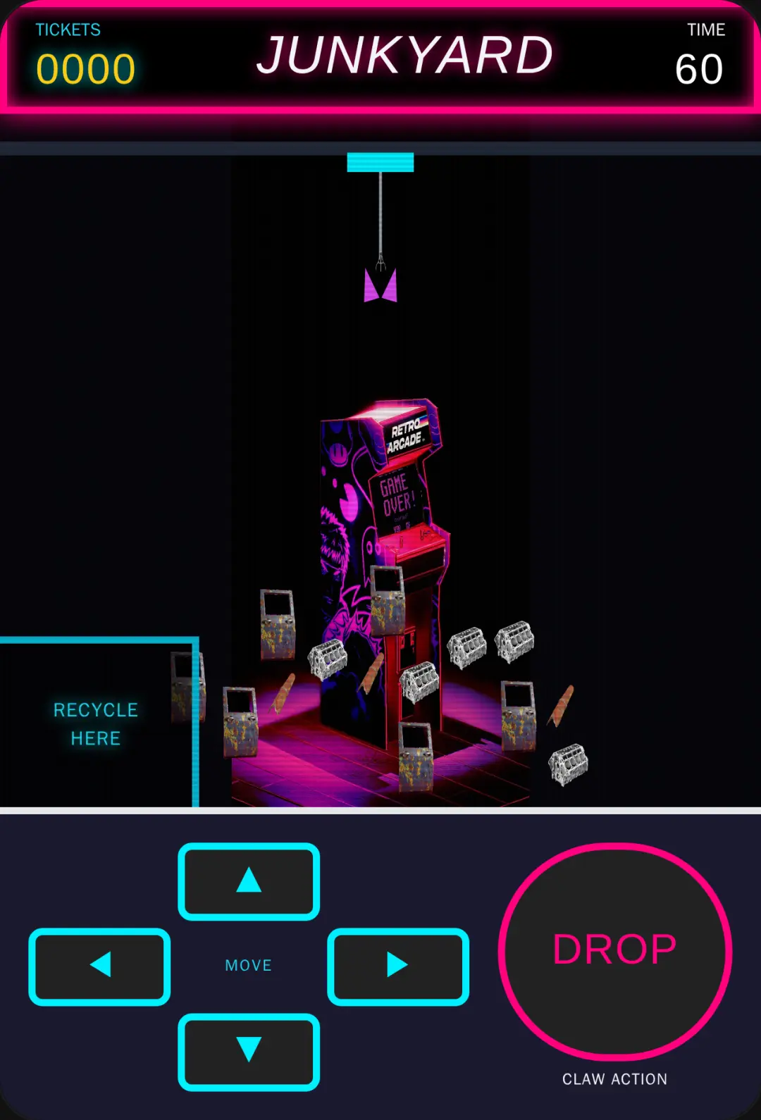 Junkyard Crane Arcade cover