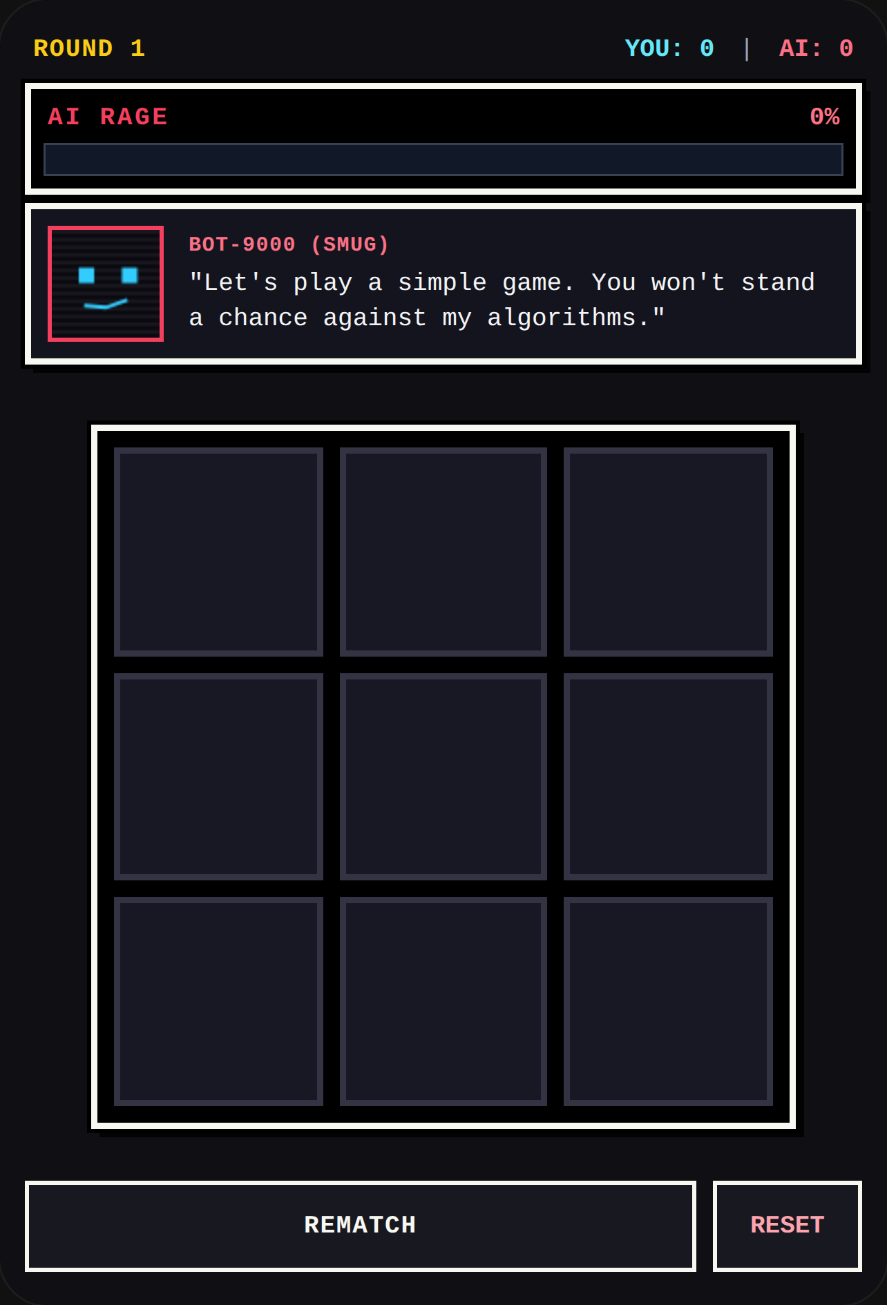 Salty AI Tic-Tac-Toe cover