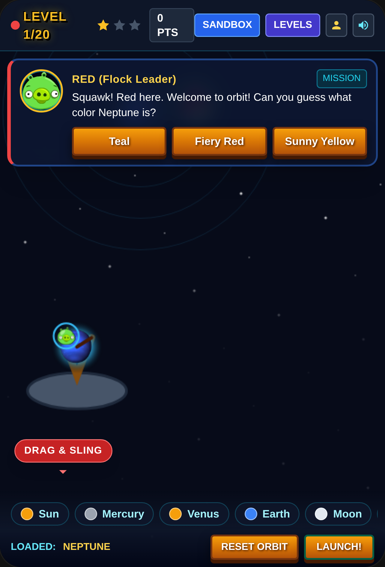 Angry Birds Solar System Launcher cover
