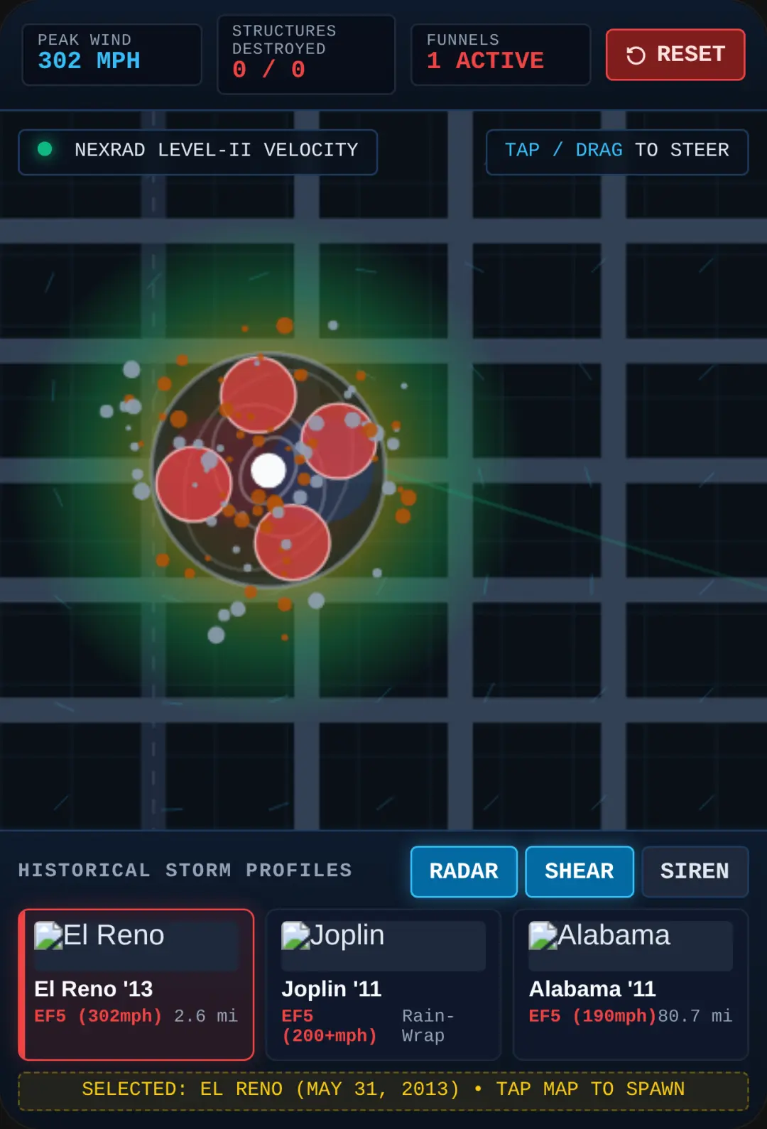 Historical Tornado Sandbox cover