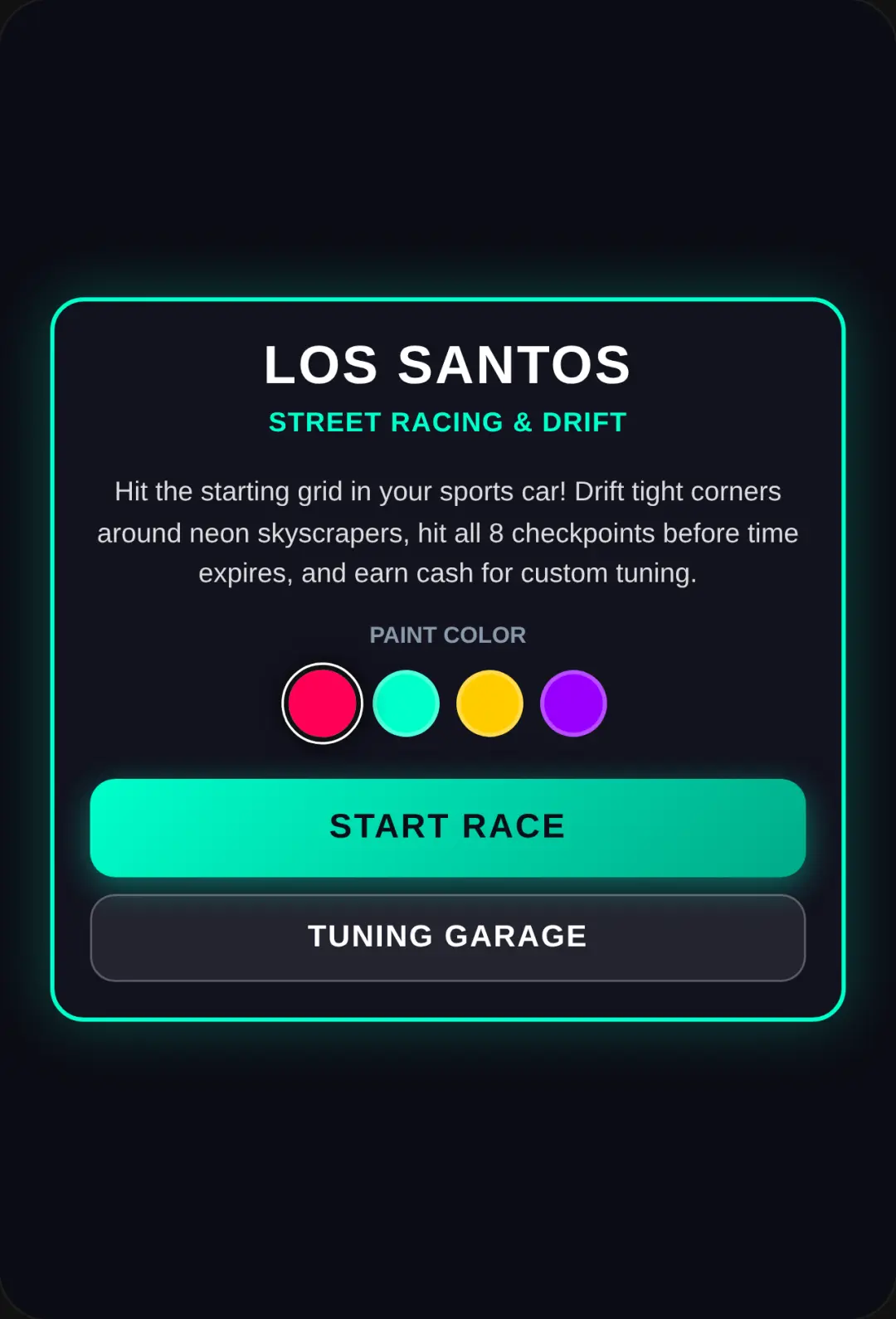 Los Santos Street Rush cover