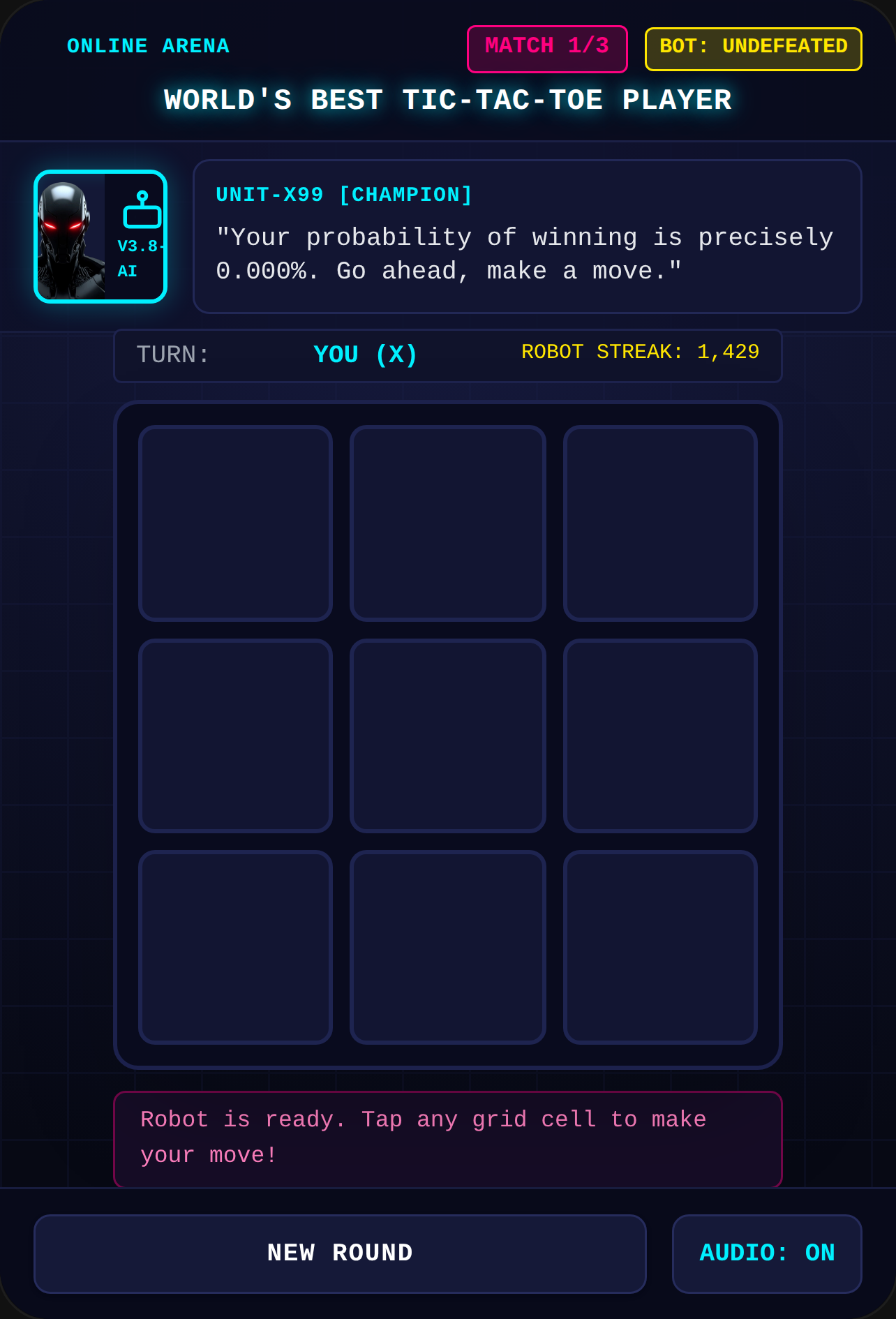 World's Best Tic-Tac-Toe Player cover