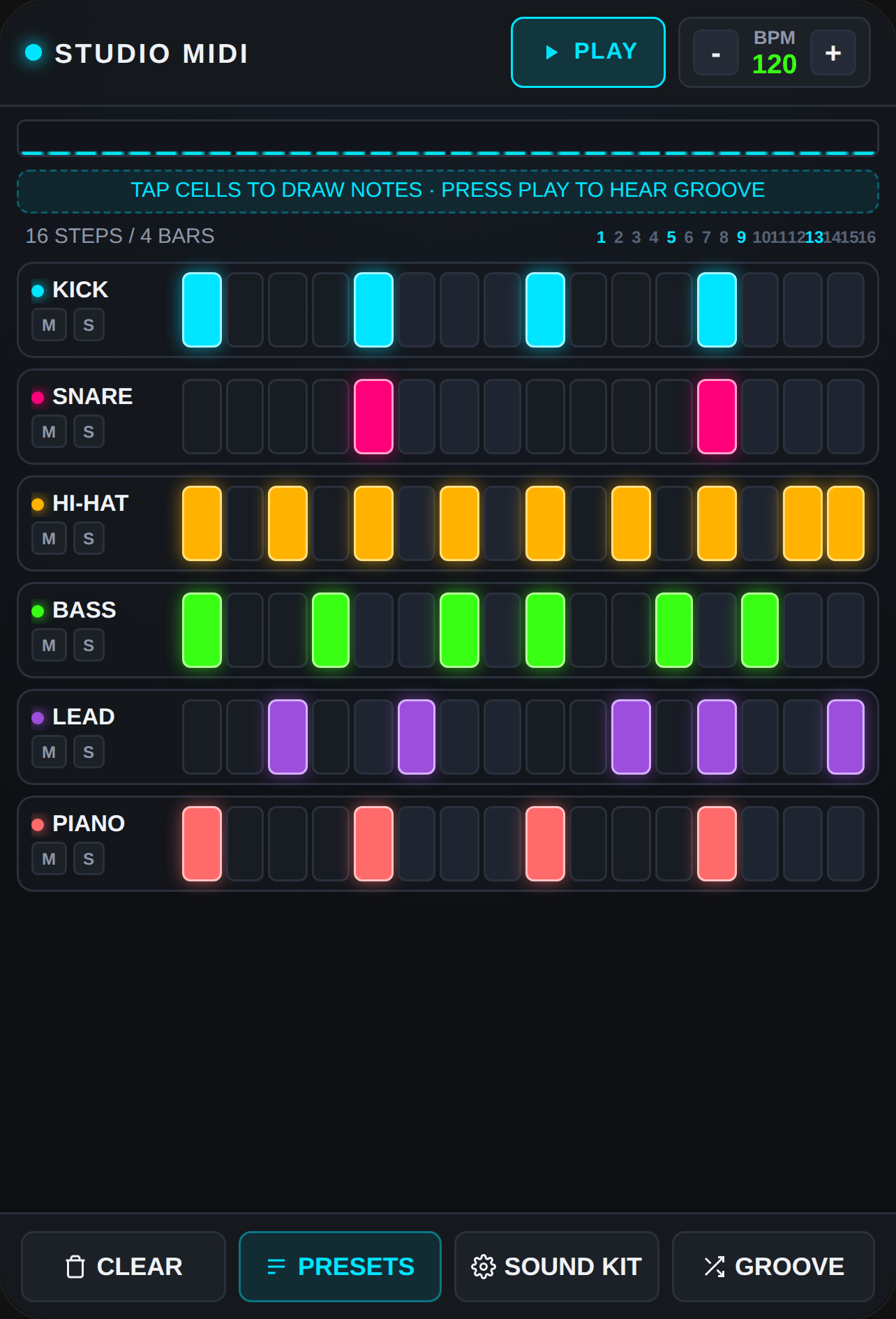 STUDIO MIDI cover