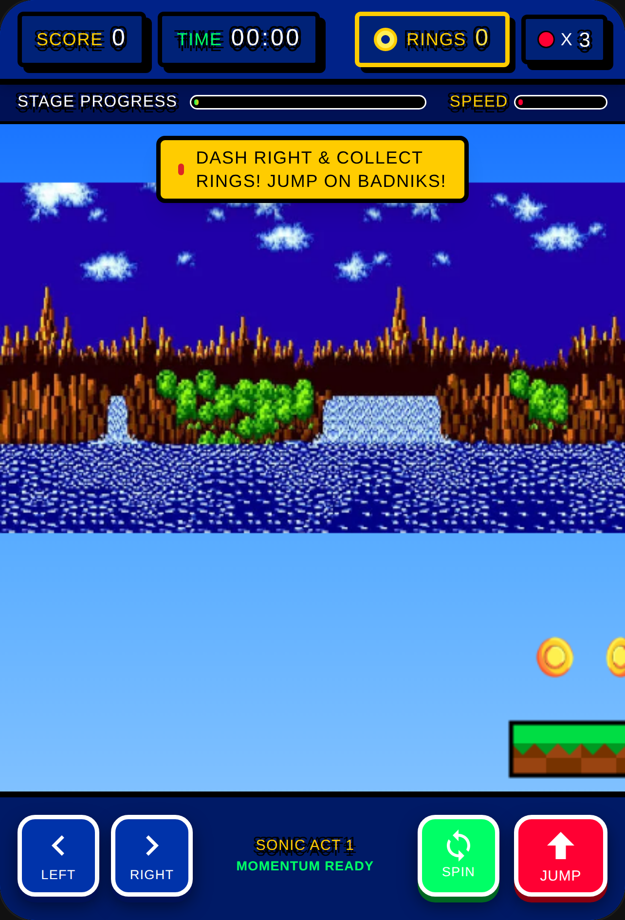 Sonic Dash: Green Hill Zone cover
