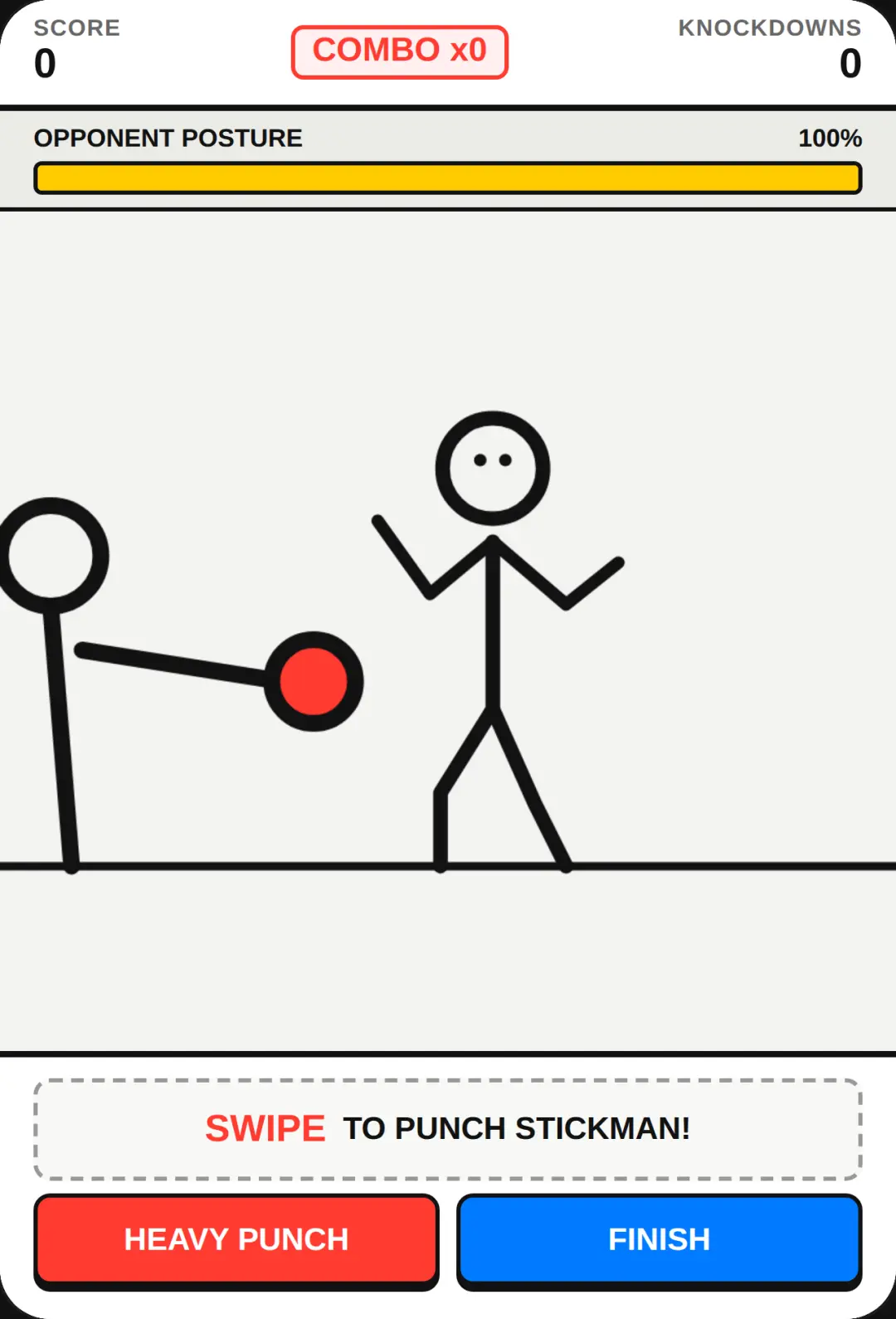 Stickman Swipe Punch cover