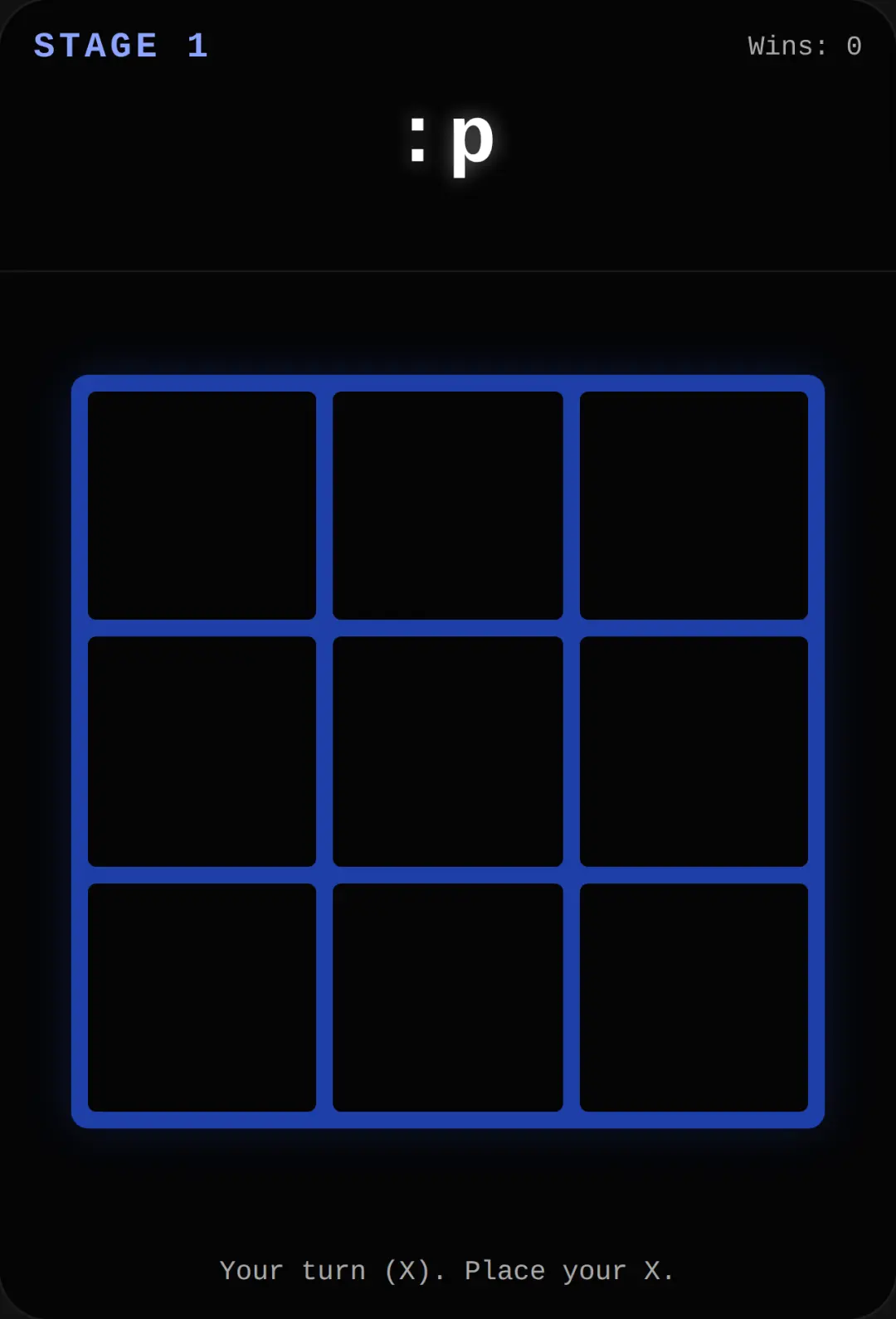Totally normal Tic Tac Toe cover