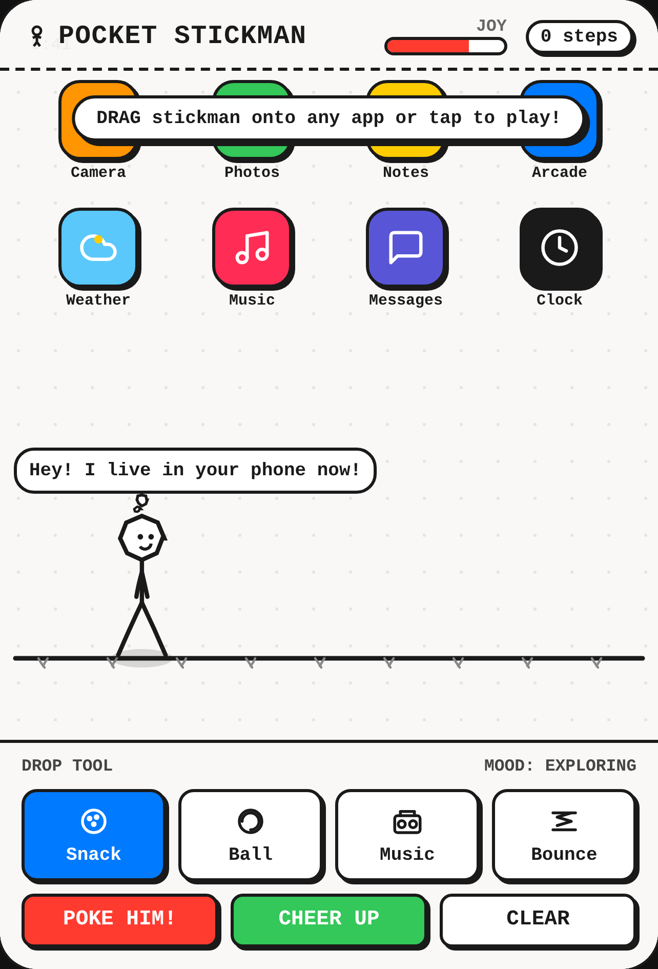 Stickman In My Phone cover