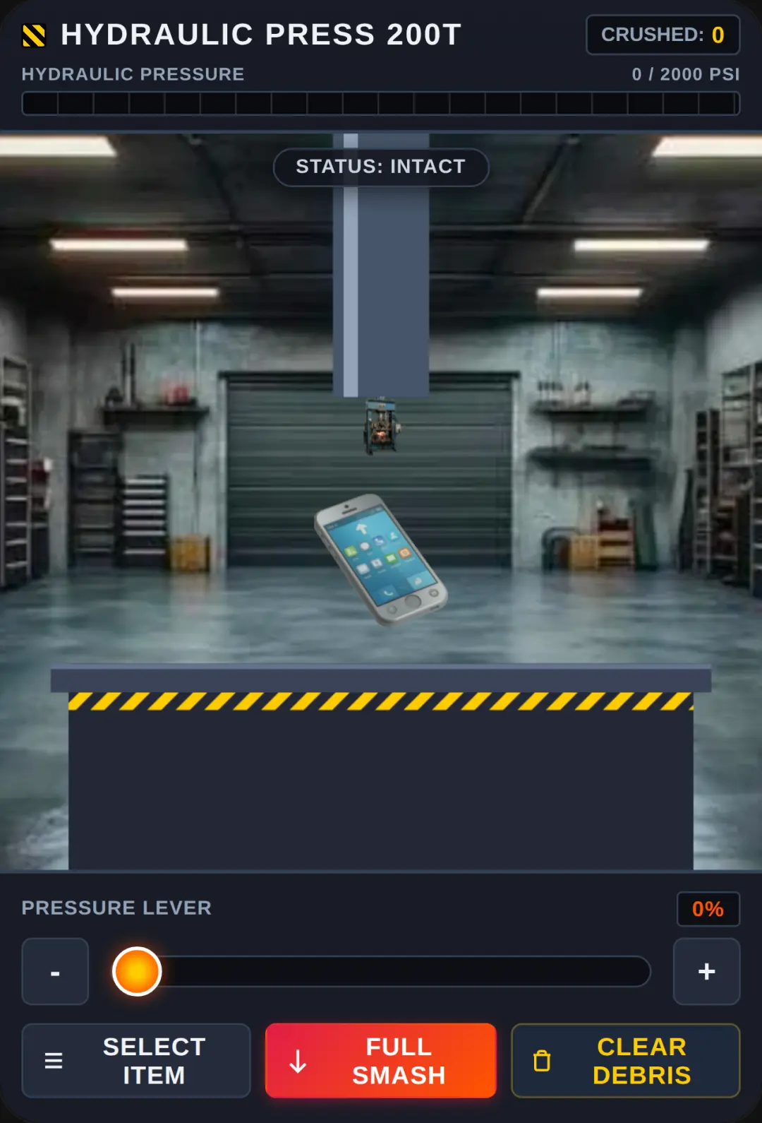 Hydraulic Press Simulator cover