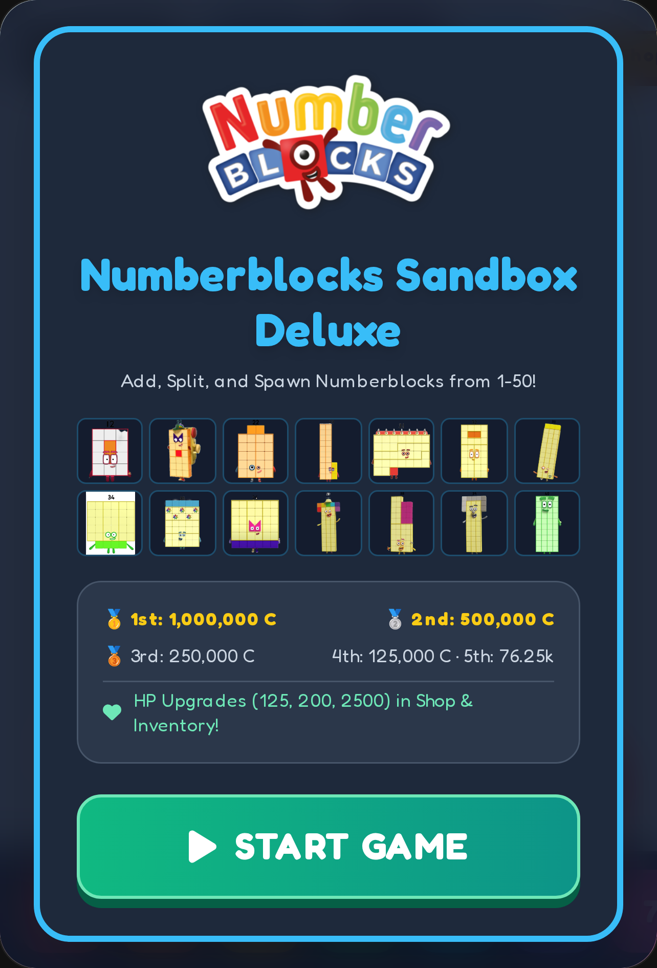 Number Block Battle Arena cover