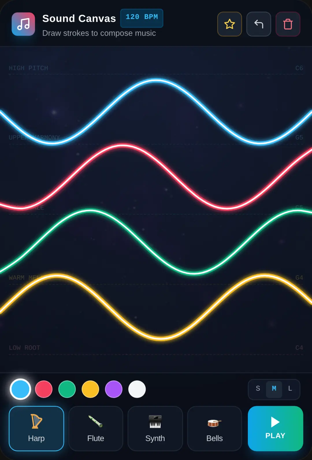 Sound Canvas — Musical Brush Studio cover