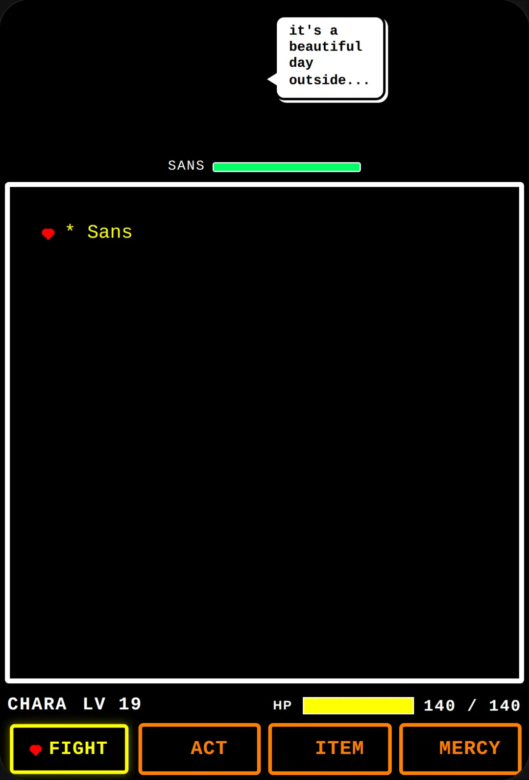Undertale - Sans Boss Battle cover