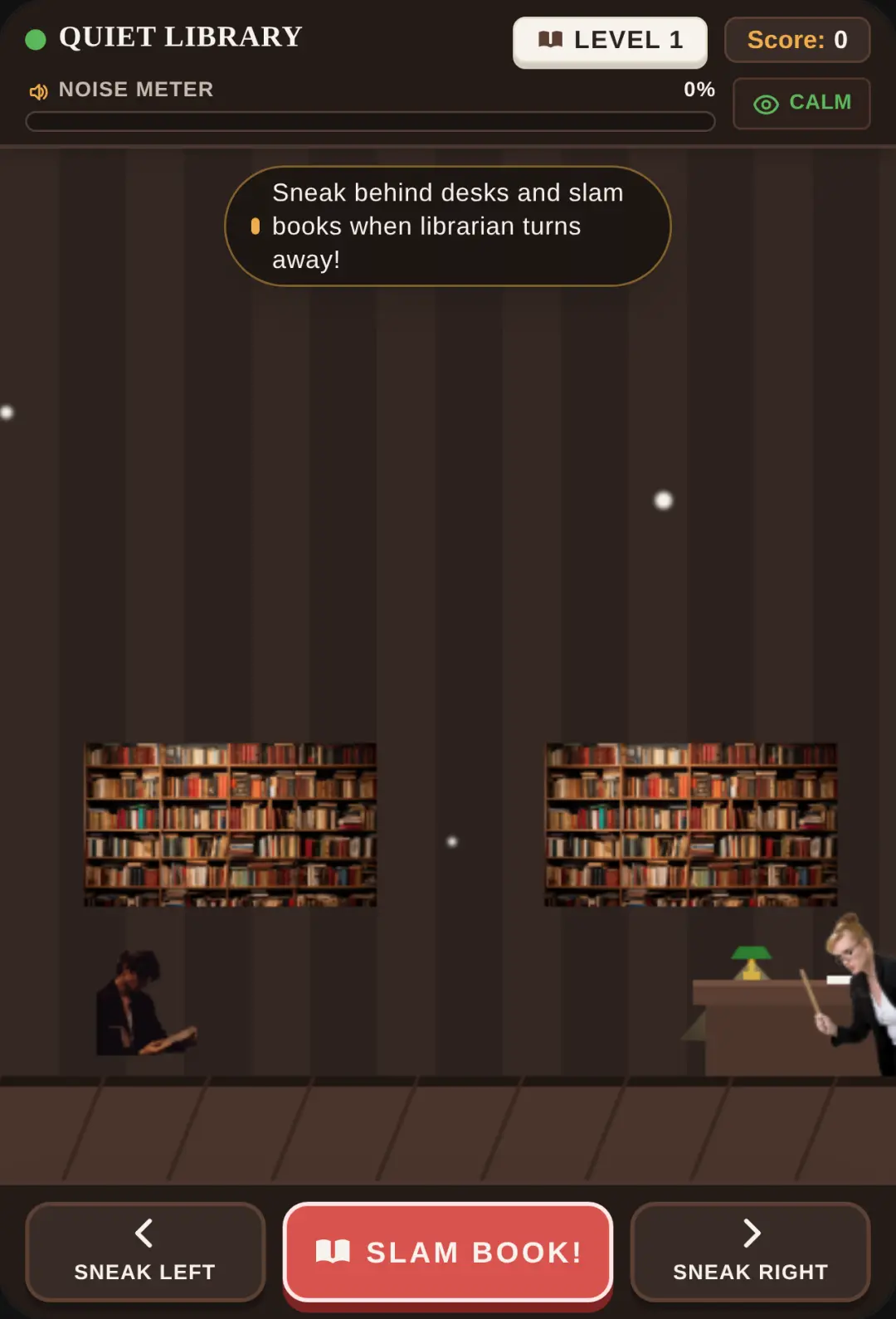 Library Slam - Stealth Noise Arcade cover