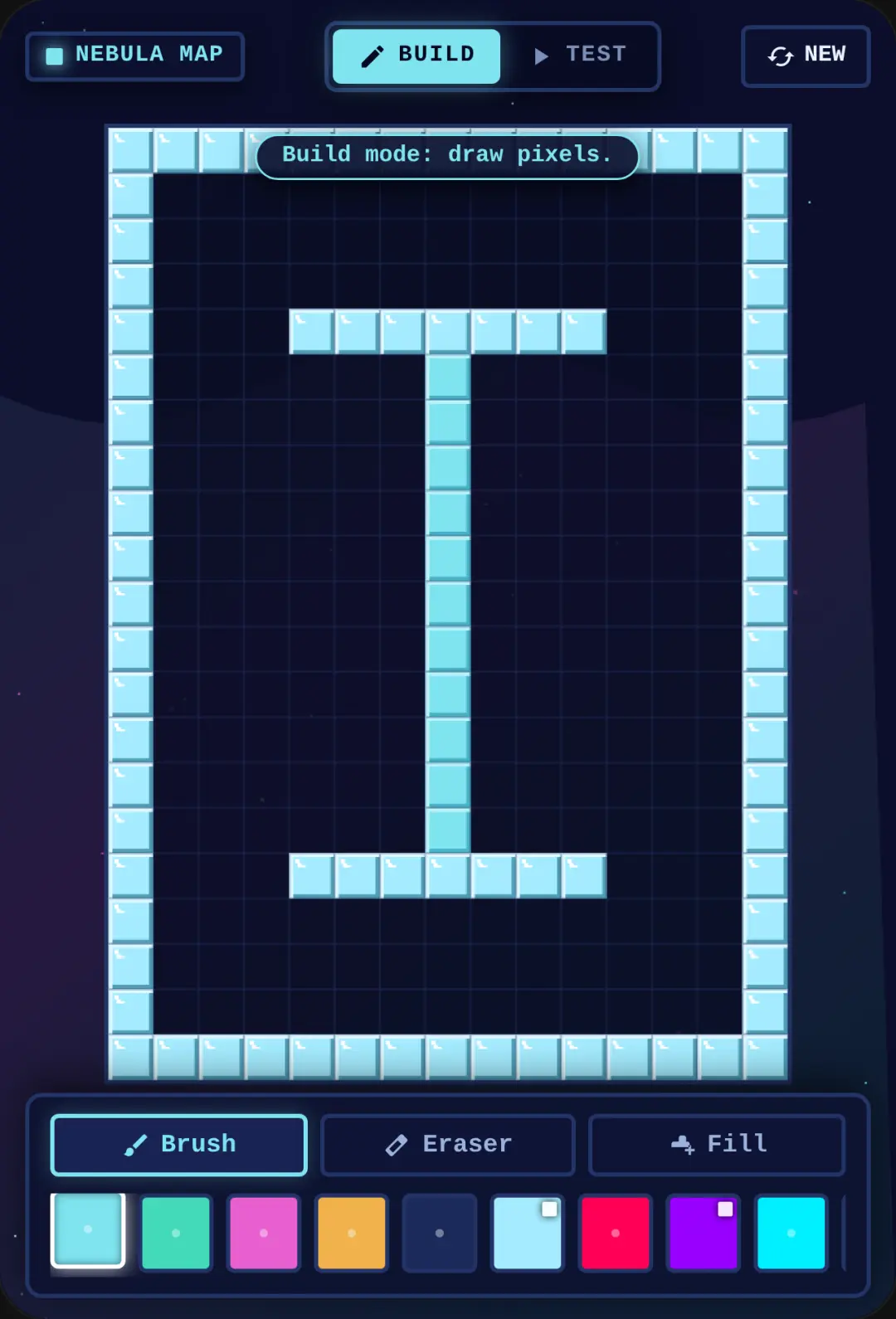 Frozen Nebula Pixel Map Maker cover