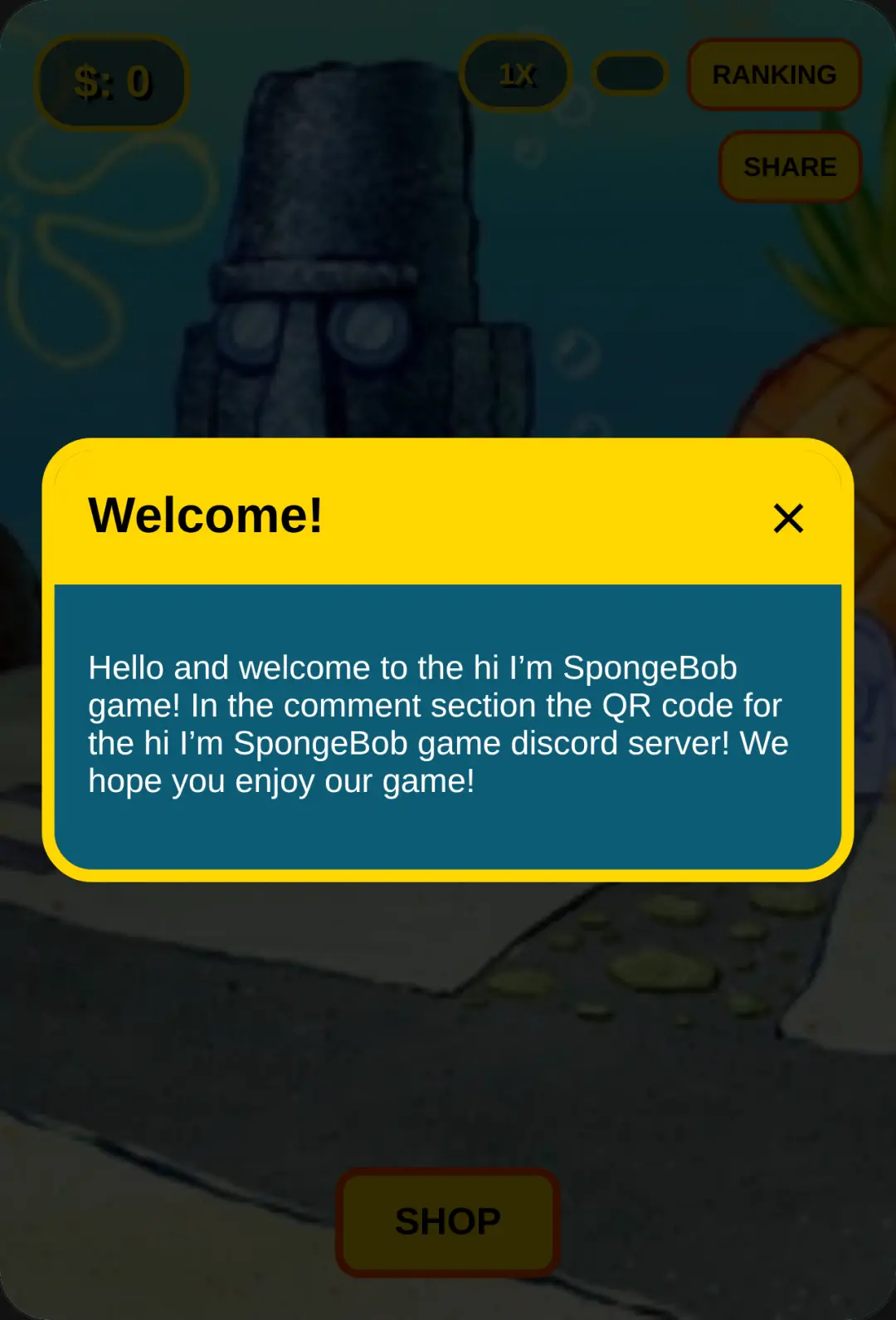 Hi Im Spongebob! (Made by: Absolute Cinema Studios) cover