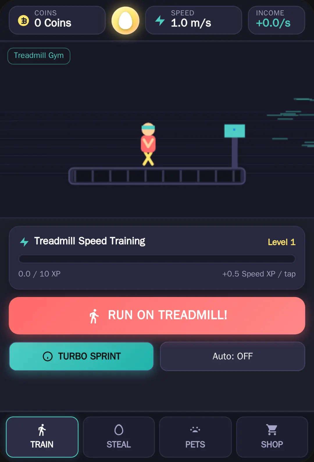 Egg Thief: Treadmill Speed & Pet Empire cover