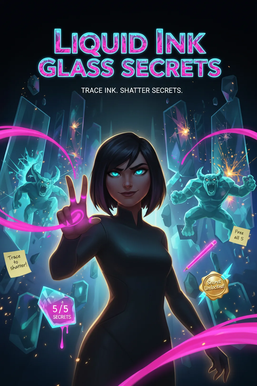 Liquid Ink Glass Secrets cover