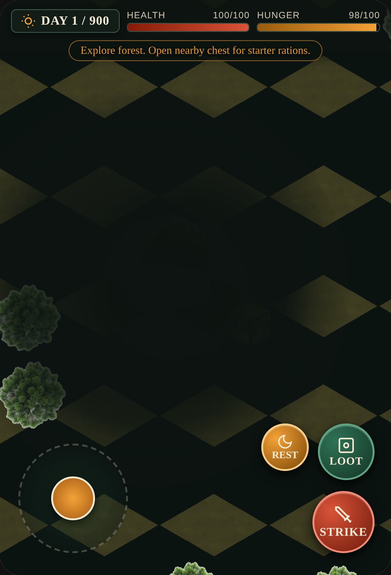 900 Days Forest Survival cover