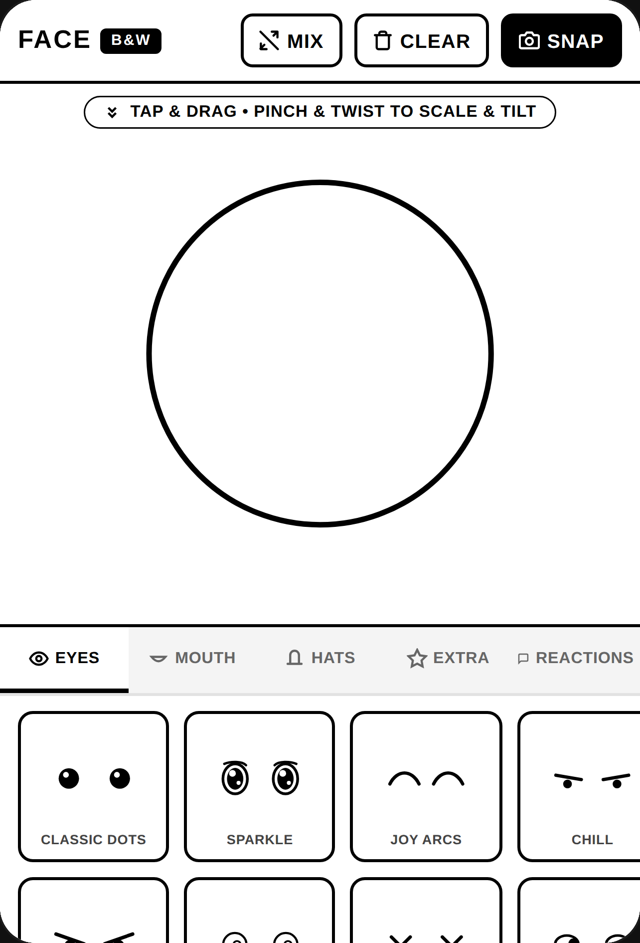 Monochrome Face Creator cover