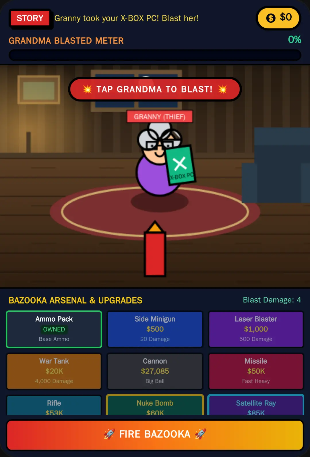 Grandma Bazooka Showdown cover