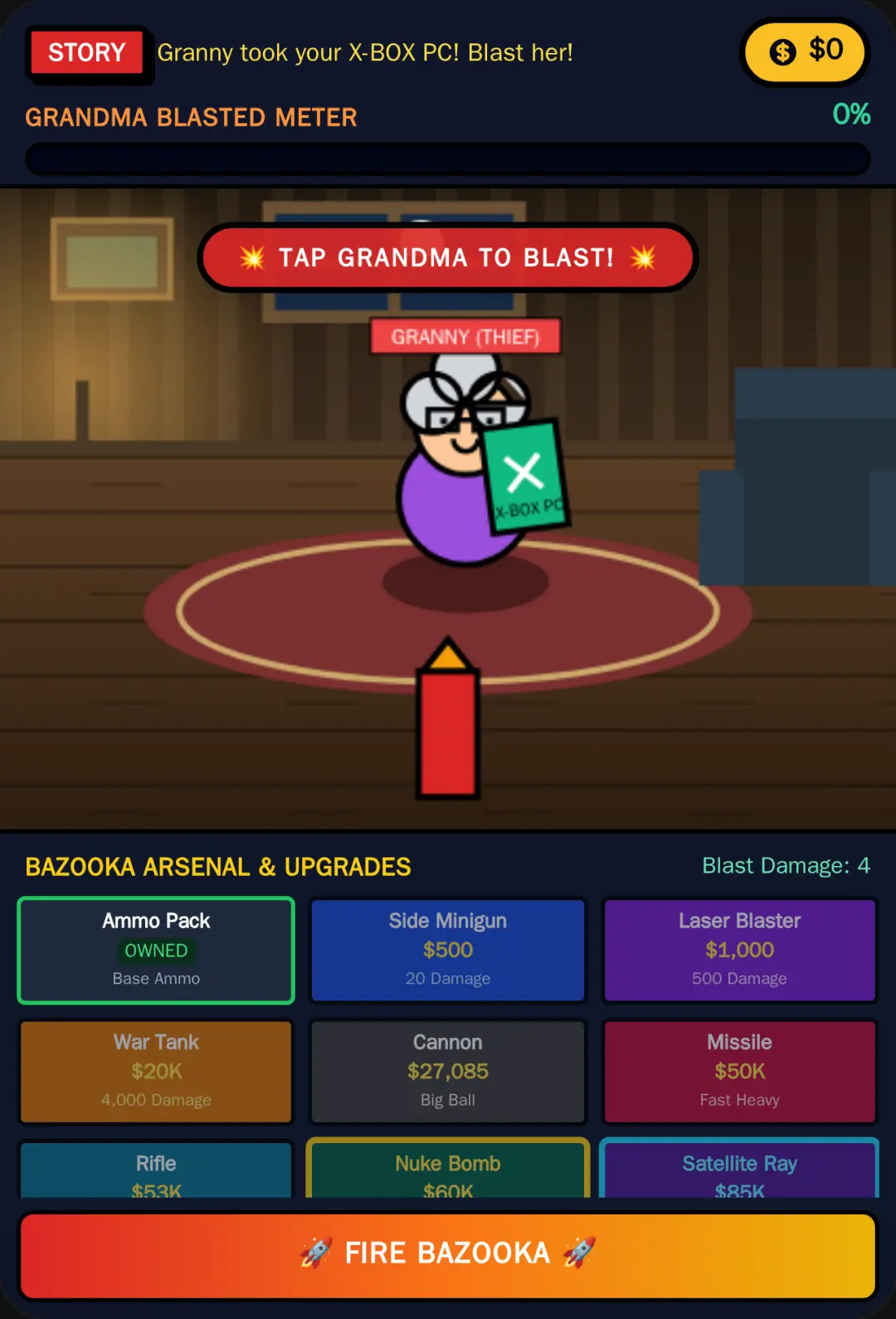 Grandma Bazooka Showdown cover