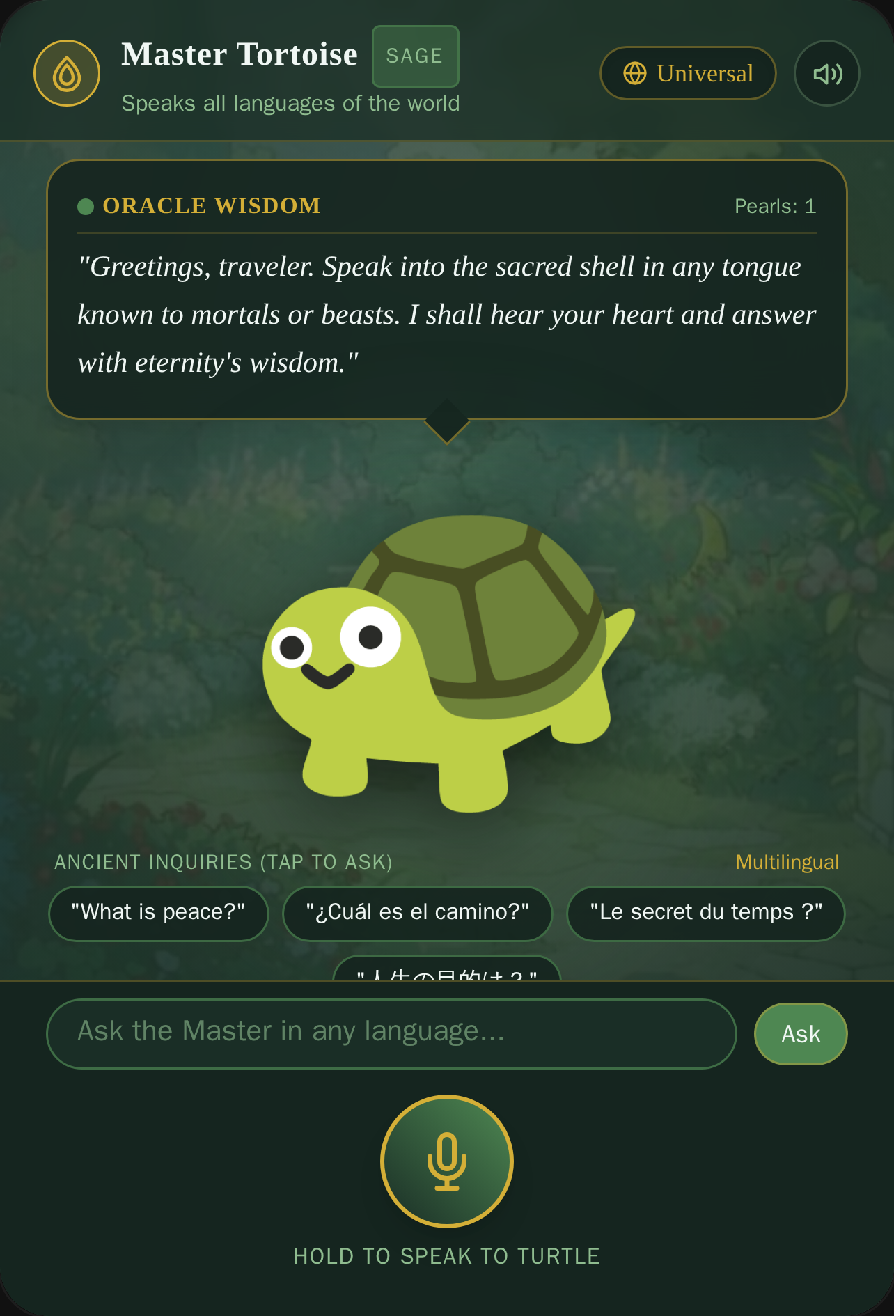 Master Tortoise - The Wise Mentor cover