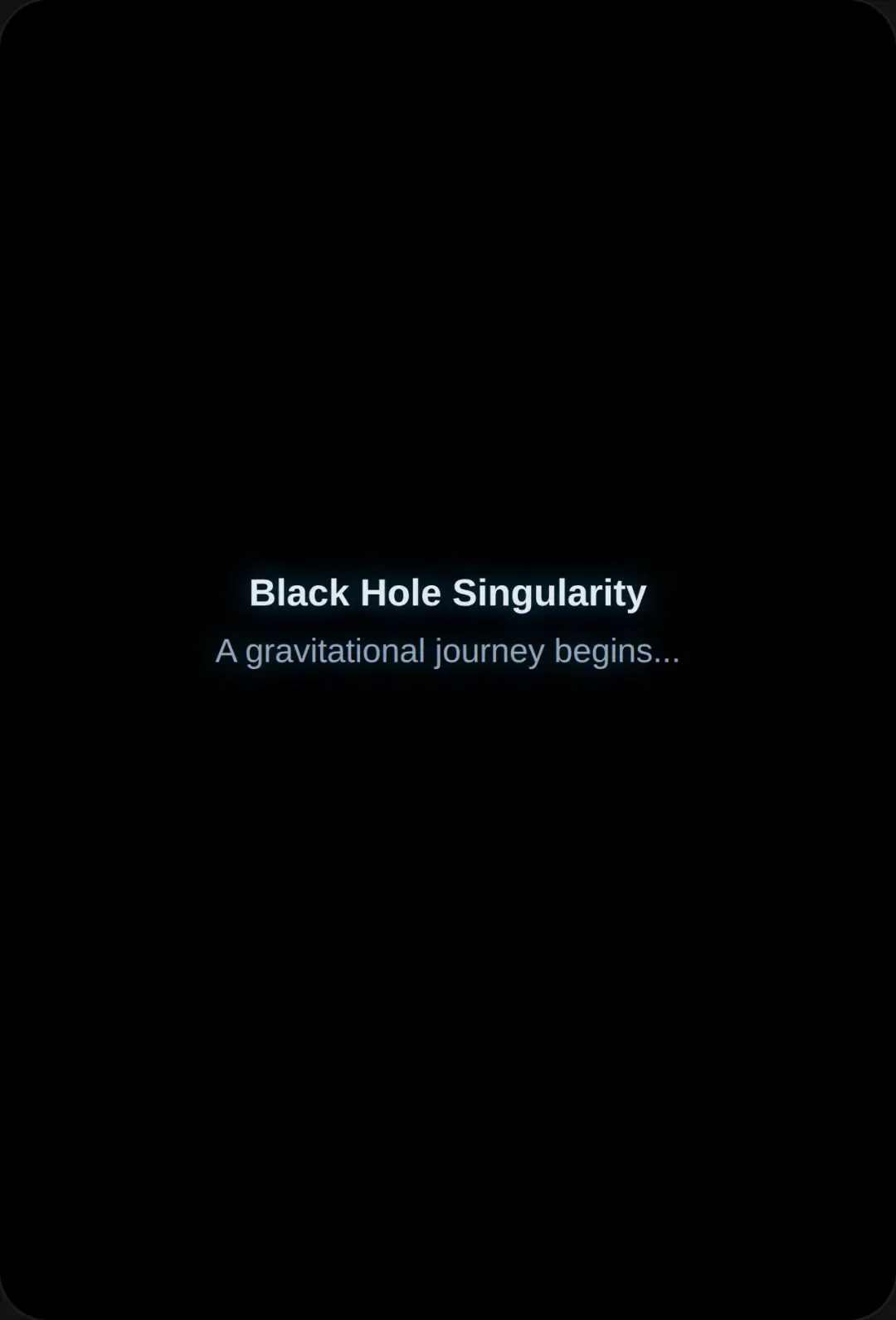 Black Hole Singularity cover