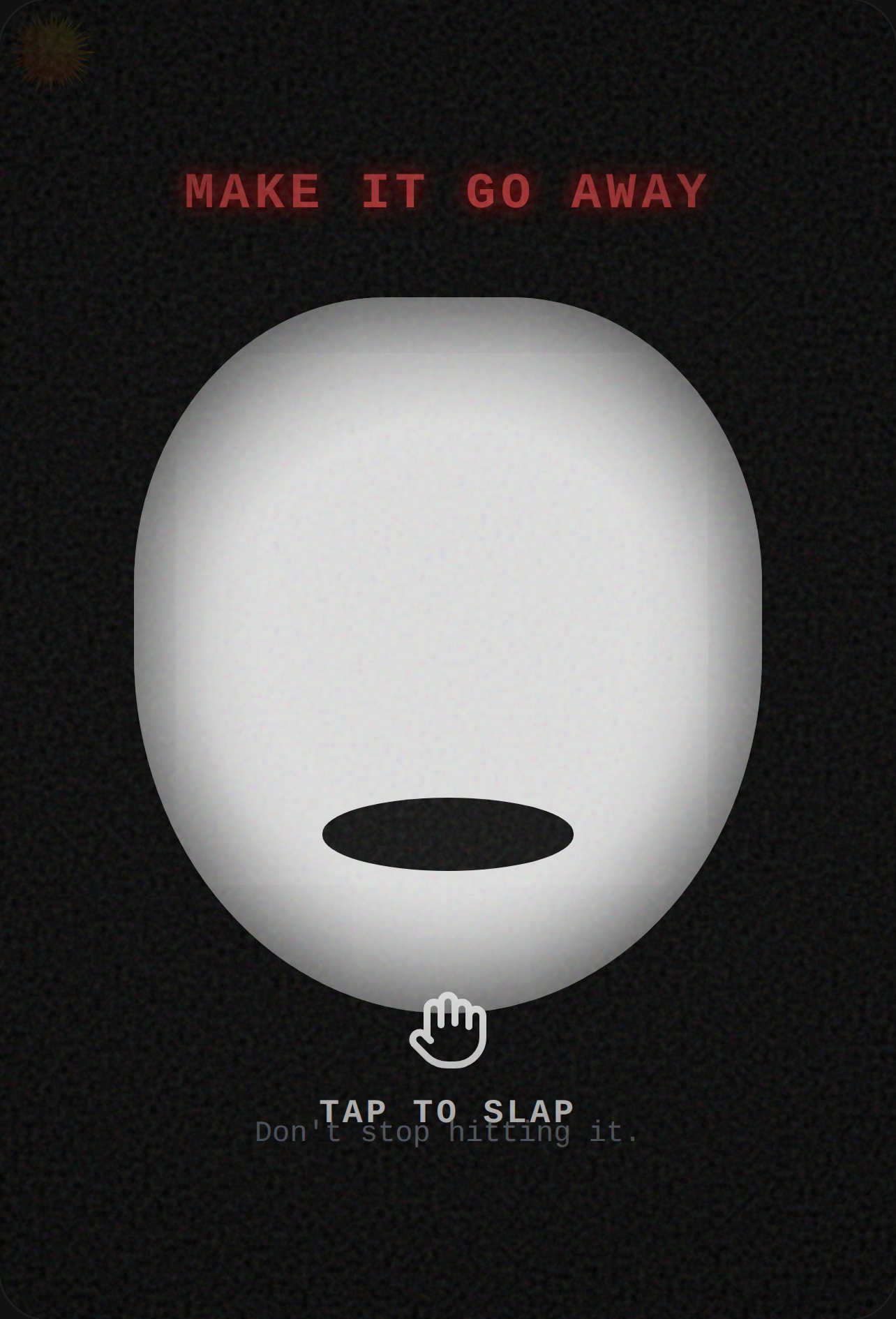 DO NOT SLAP THE FACE. cover