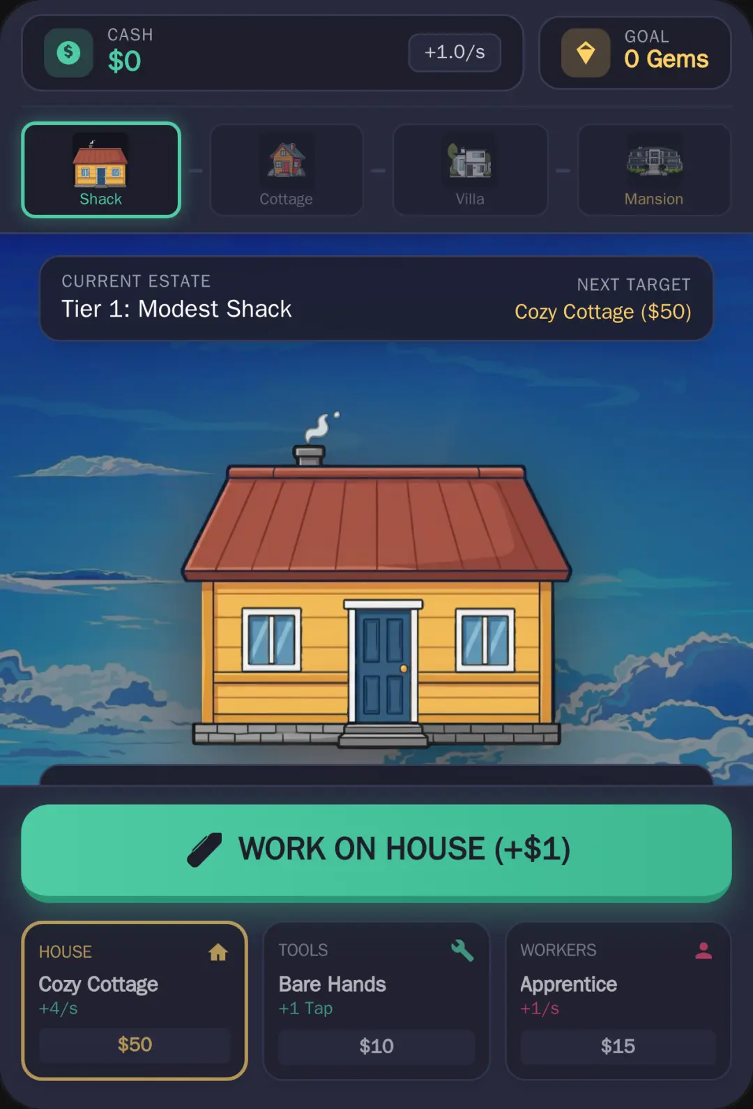 House Tycoon Game cover