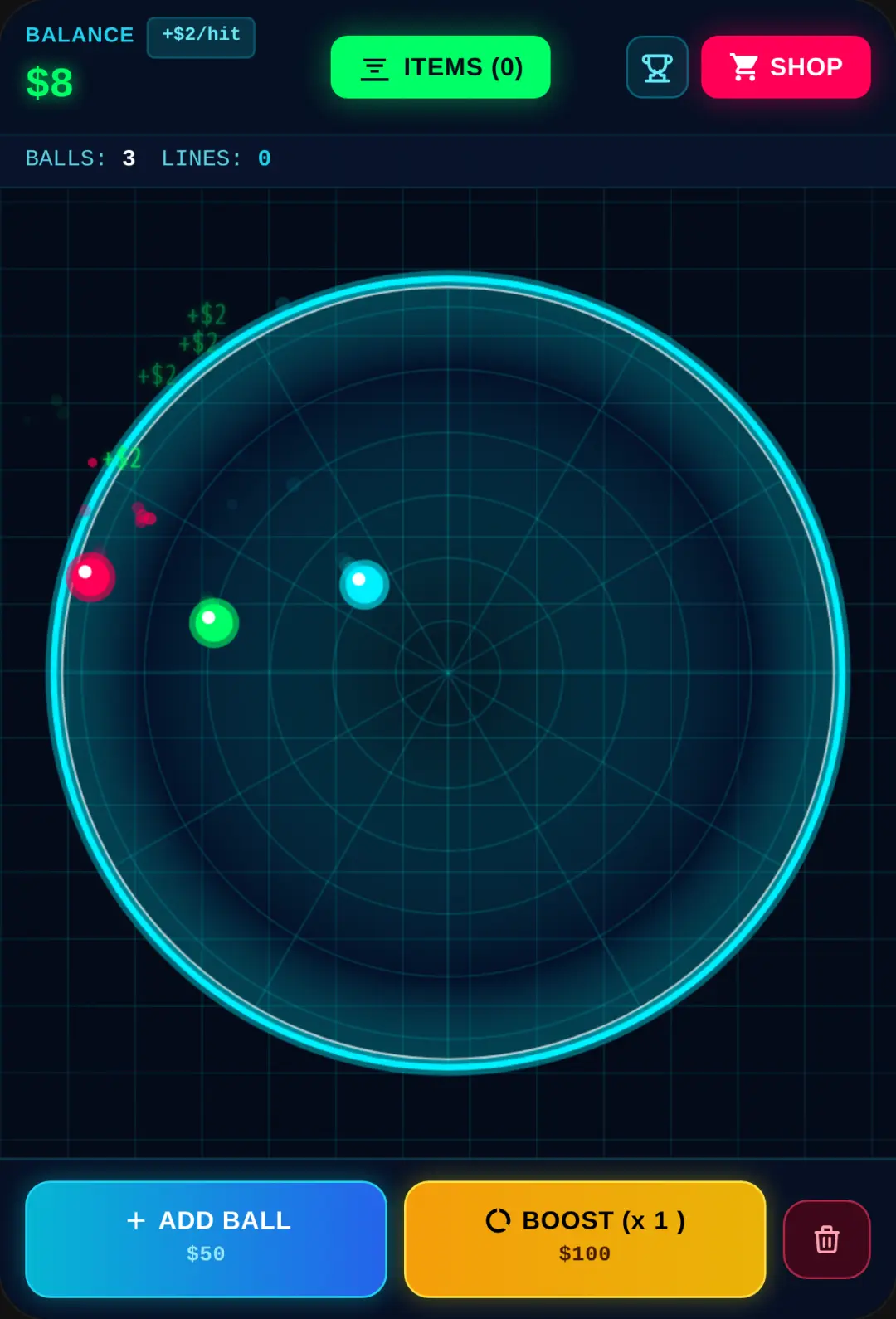 Neon Bounce Tycoon cover