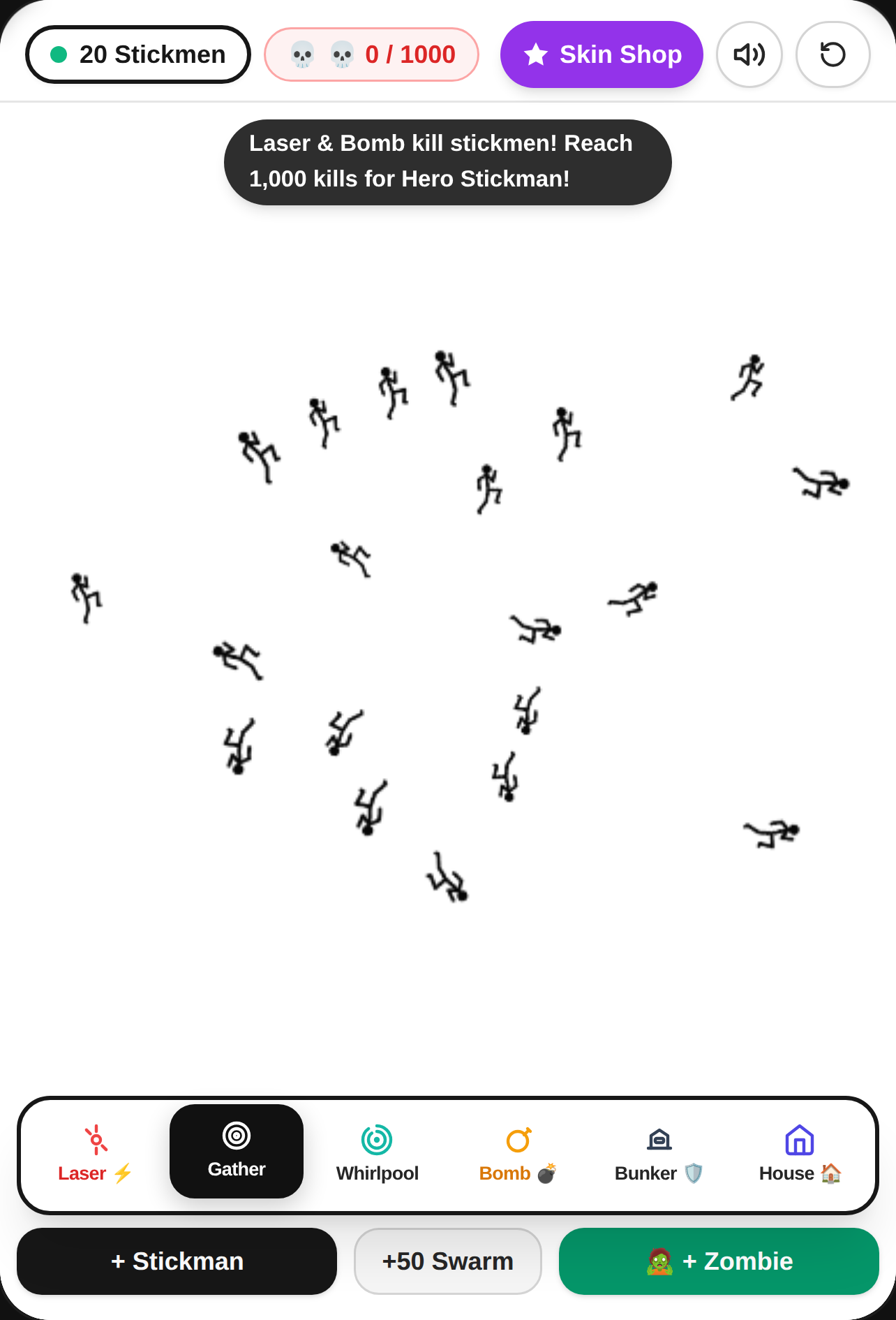 Stickman Swarm & Zombie Defense lose weight bro touch grass without shoes cover