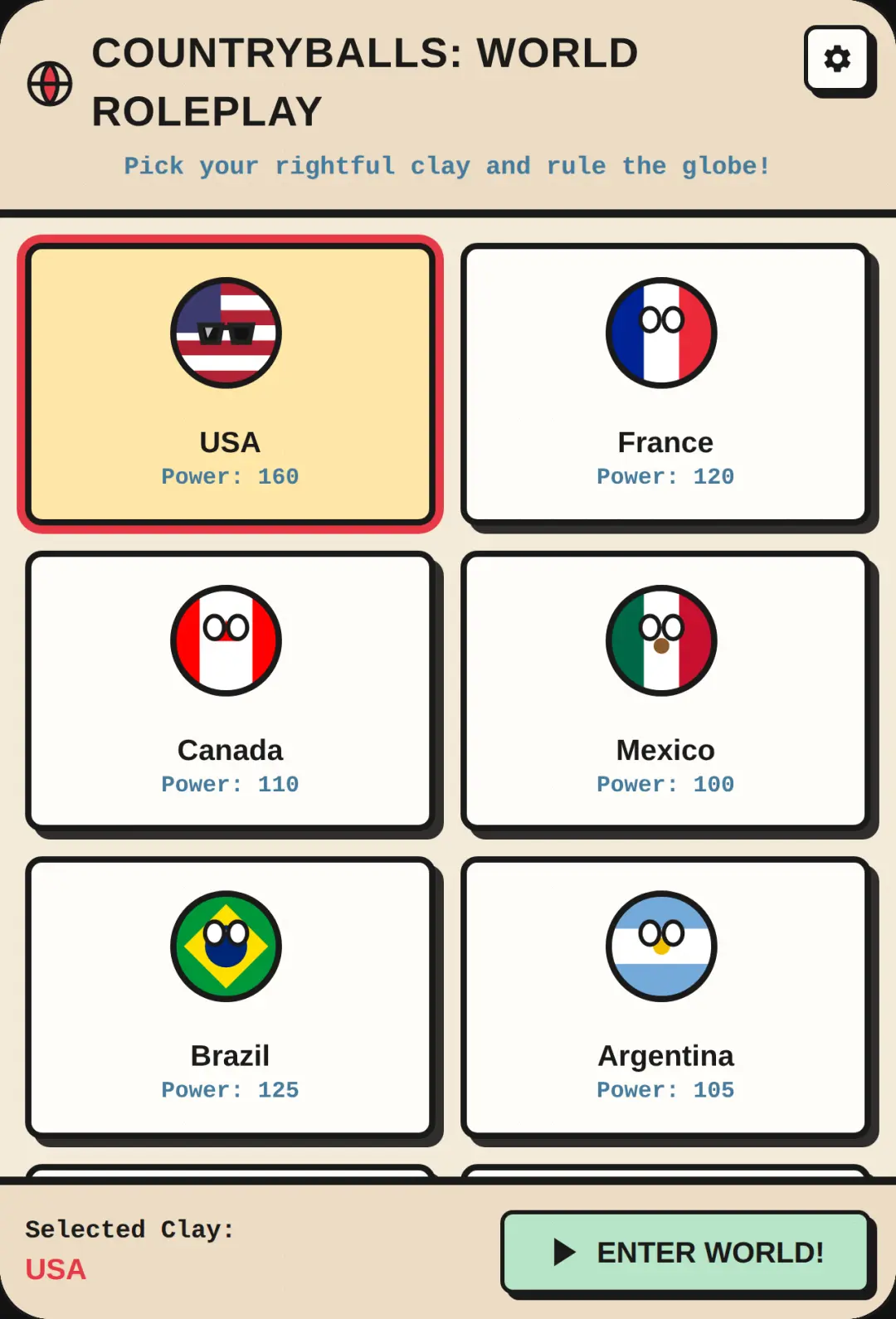 Countryballs: World Roleplay & Conquest cover